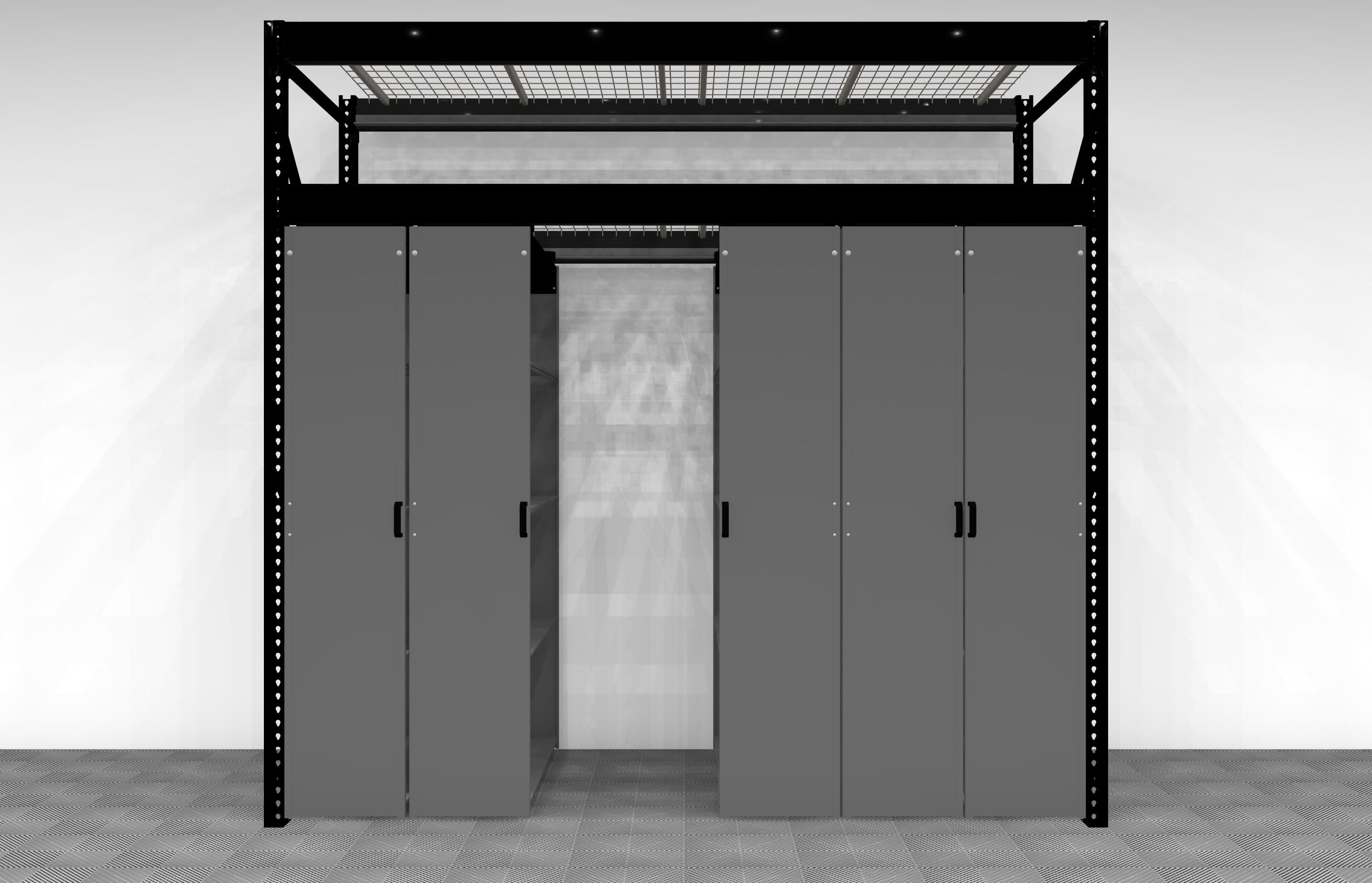 Levrack Heavy Duty Storage Shelving Units - Durable Metal Shelves for Garage, Warehouse & Home Organization