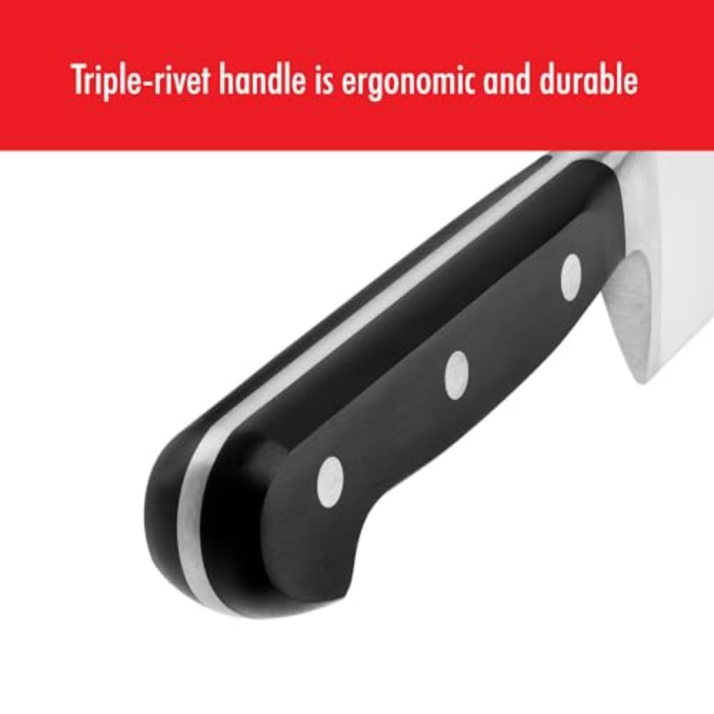 ZWILLING Professional S 8-inch German Bread Knife - Razor-Sharp Stainless Steel Blade, Dishwasher Safe - Perfect for Slicing Bread, Baguettes, and Pastries - Made in Germany for Premium Kitchen Performance
