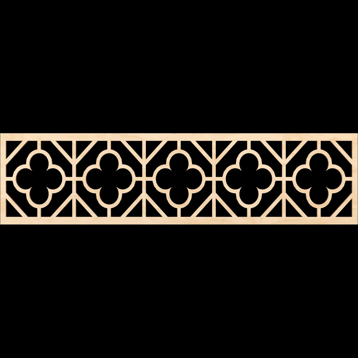 Hazelton Fretwork Moulding - Decorative Wood Trim for Home & Furniture DIY Projects | Perfect for Wall Paneling, Cabinetry and Interior Design