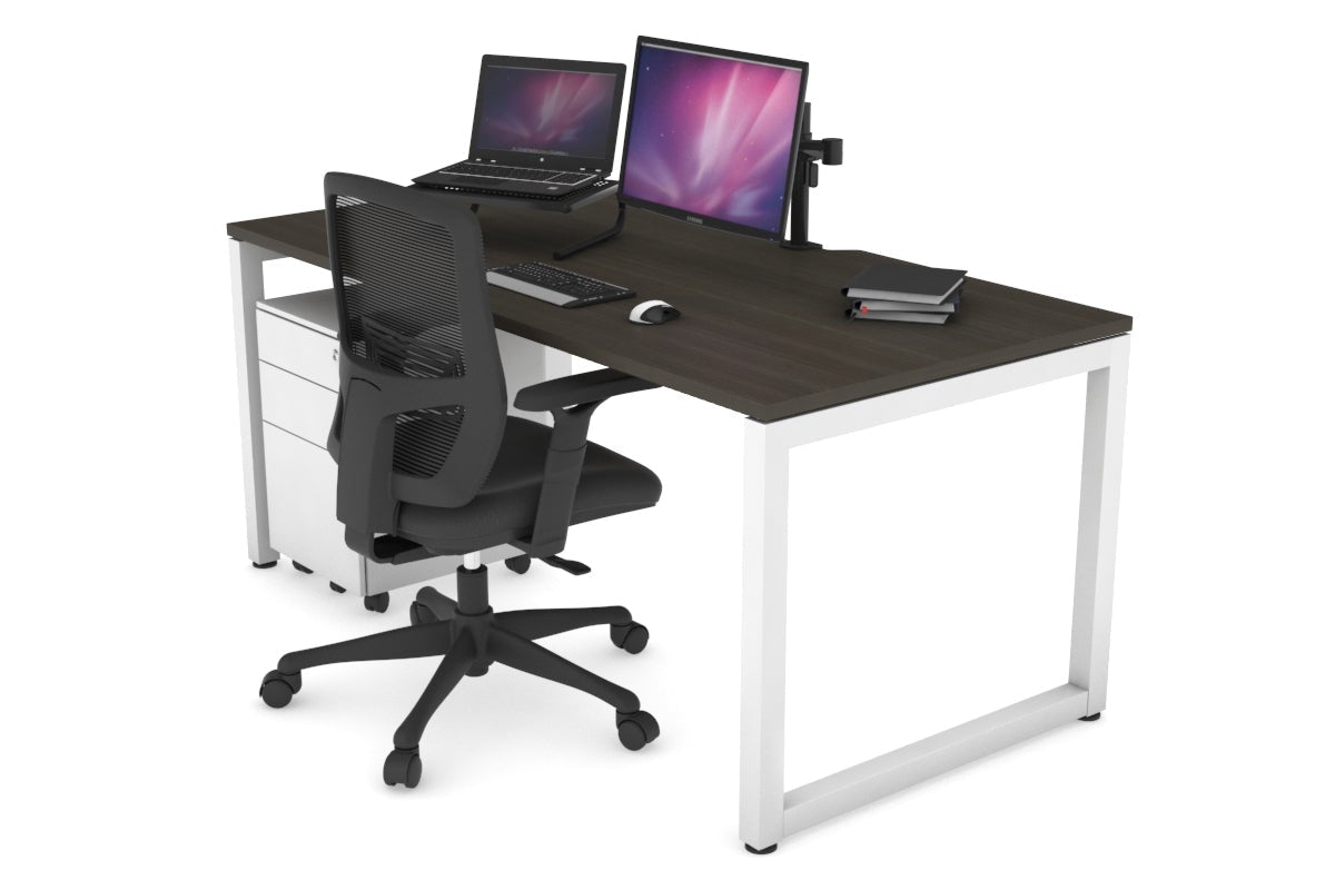 Quadro Loop Legs Office Desk - 63