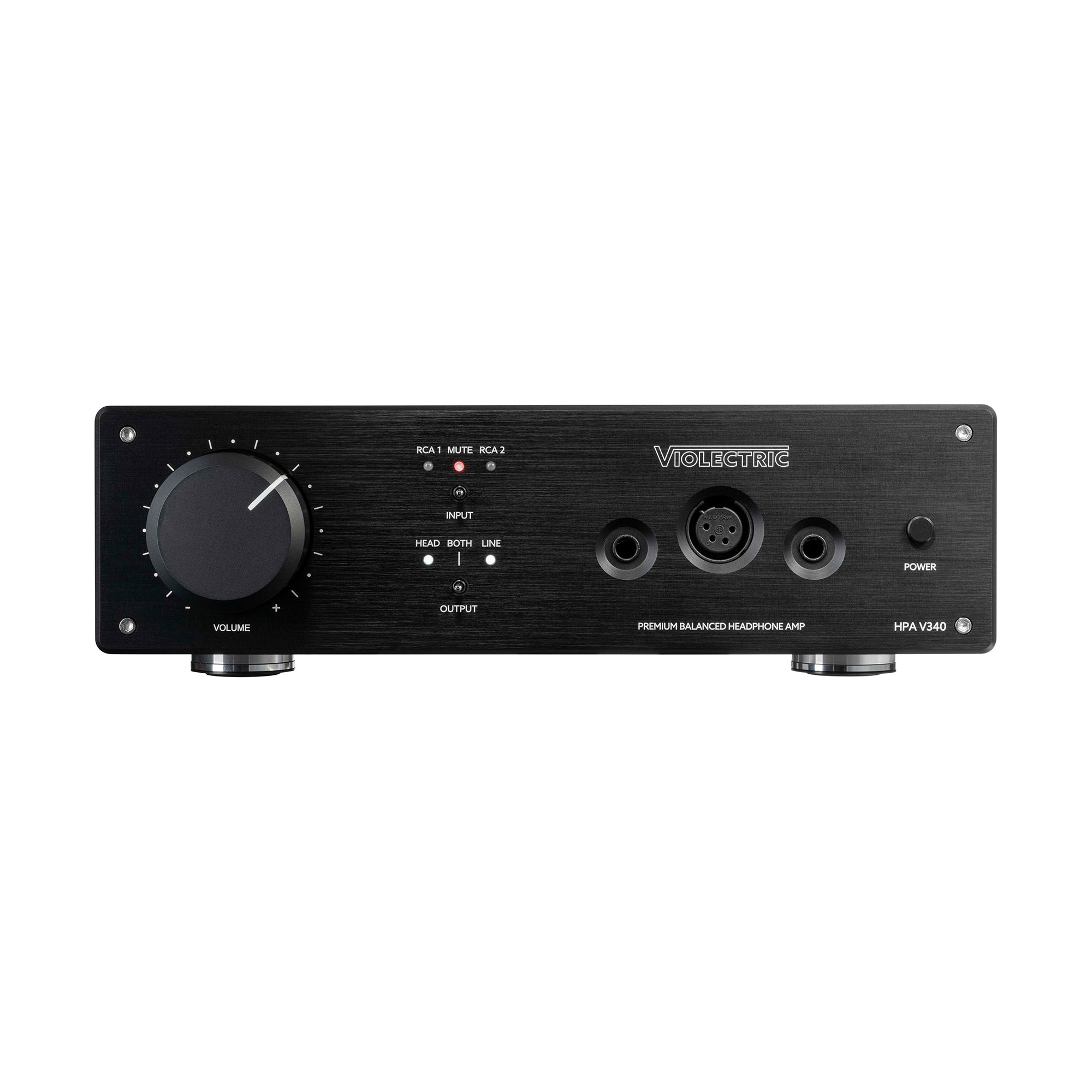 Violectric HPA V340 Balanced Headphone Amplifier - High-End Audiophile Amp for Studio & Home Use - Perfect for Music Production, Gaming & Hi-Fi Listening