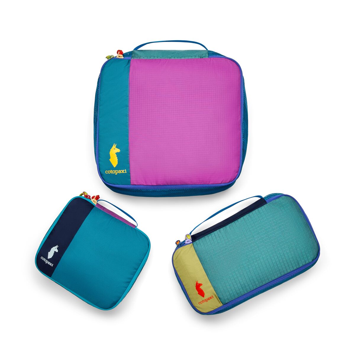 Cotopaxi Cubo Packing Travel Bundle Del Día - Lightweight Water-Resistant Organizer for Backpacking, Camping & Adventure Travel | Perfect for Hiking Gear & Outdoor Essentials Storage