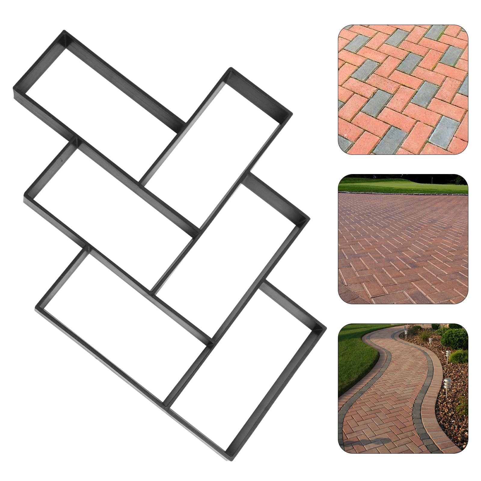 Cabilock Reusable Concrete Paver Mold - DIY Walk Maker for Stepping Stones, Pathmate & Garden Paving | Perfect for Patio, Lawn & Yard Walkway Projects