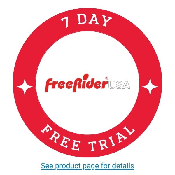 FreeRider USA FR1 4 Wheel Heavy Duty Mobility Scooter for Adults - 500 lbs Weight Capacity - Electric Powered Wheelchair for Indoor & Outdoor Use - Ideal for Shopping, Travel, and Daily Mobility Assistance
