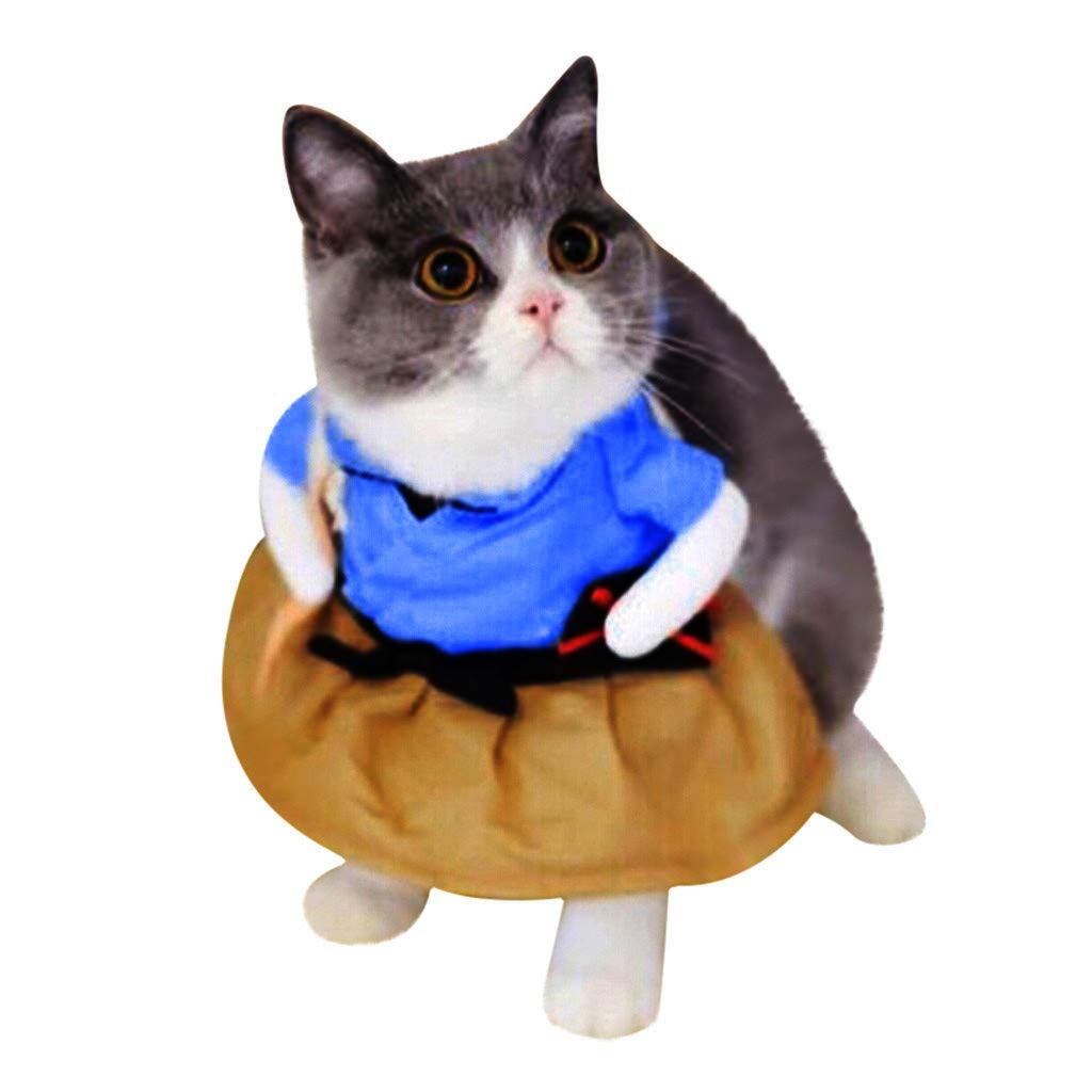 Howstar Funny Cat Costumes for Pets - Cute Halloween & Cosplay Dresses for Cats (Multicolor, XS) - Perfect for Parties, Photo Shoots & Special Occasions