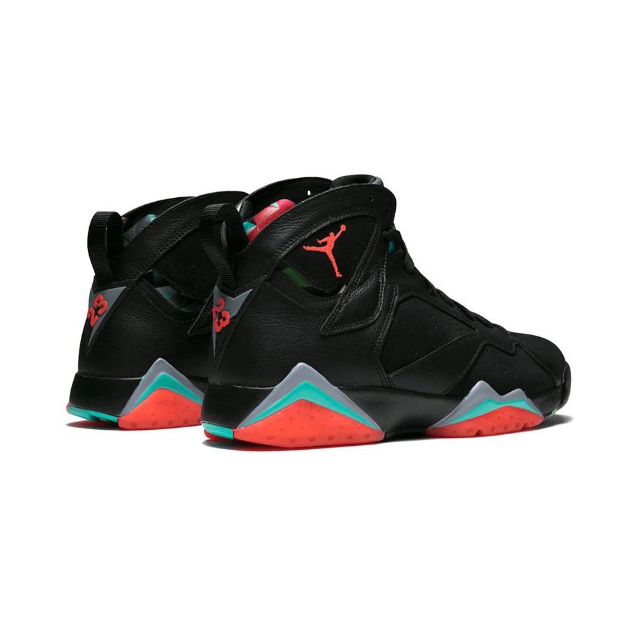 Air Jordan 7 Retro Barcelona Night - Black Infrared 23 Graphite Basketball Shoes for Men | Authentic Retro Sneakers for Streetwear & Basketball Games