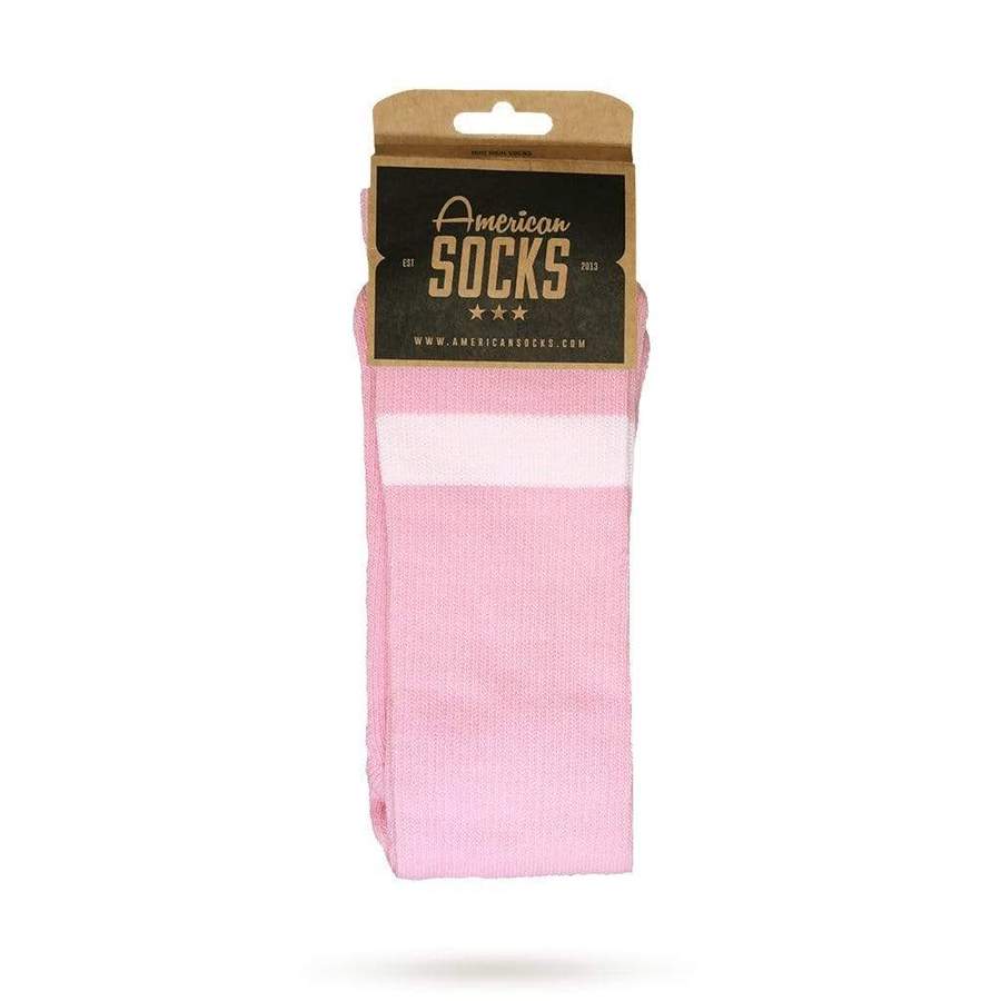 American Socks Bubblegum Mid High - Trendy Cotton Crew Socks for Women & Men - Perfect for Casual Wear, Sports & Gift Giving