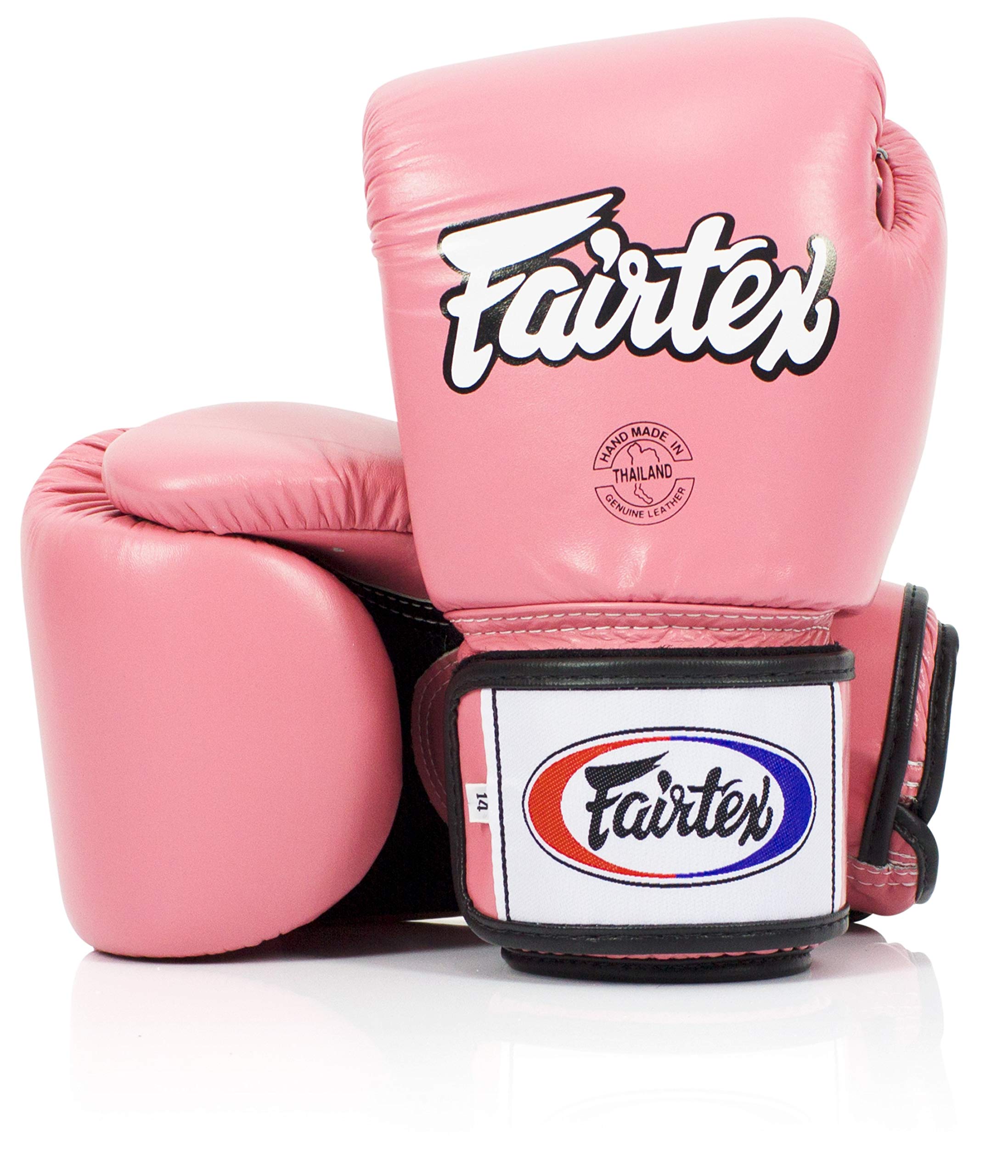 Fairtex BGV1BR Muay Thai Boxing Gloves - Breathable Training Gloves for Men, Women & Kids | Premium Lightweight MMA, Kickboxing & Gym Workout Gloves with Shock Absorption | Ideal for Sparring, Bag Work & Fitness Training