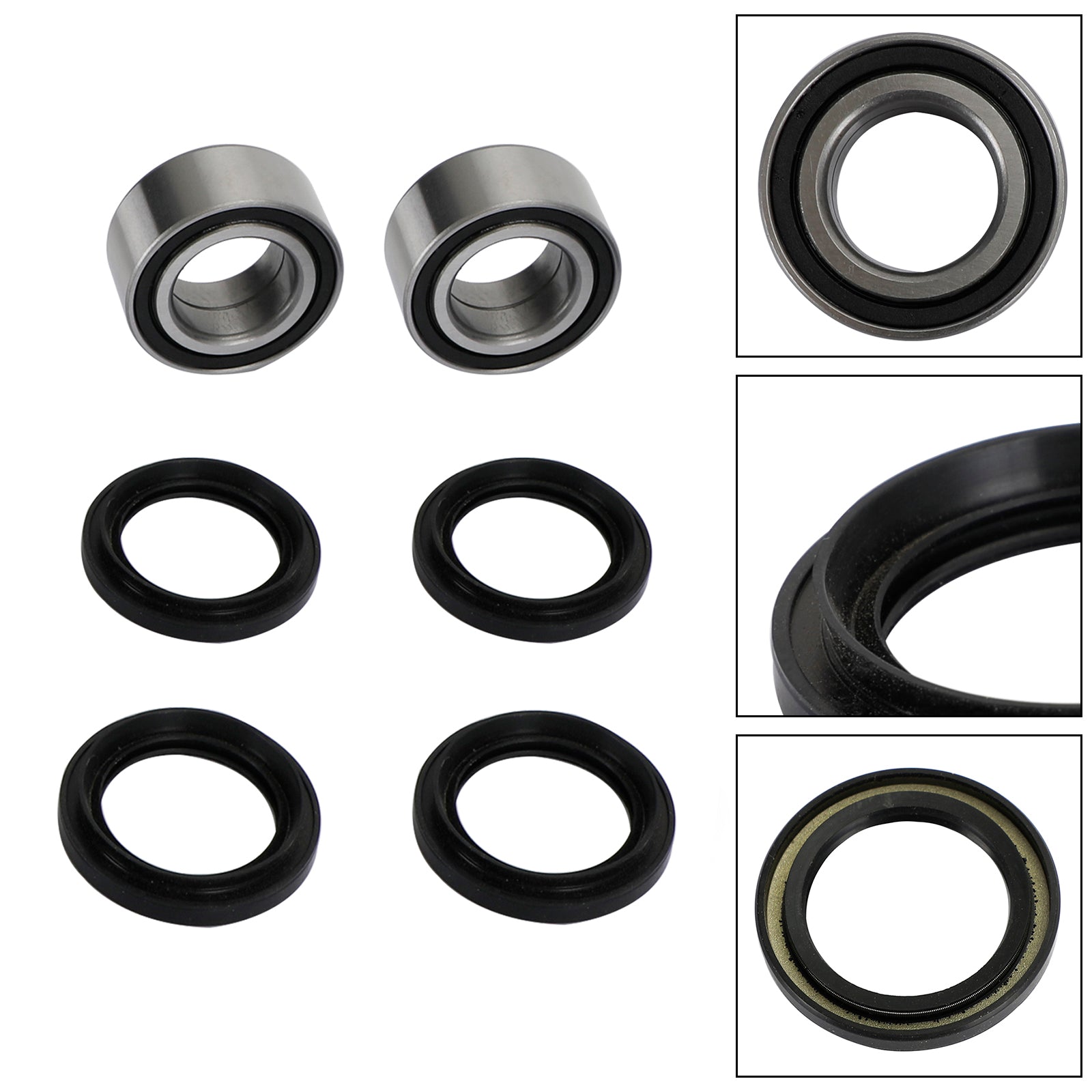 Honda TRX500 FM Foreman 500 2005-2006 Front Wheel Bearings Kit - Replacement for Both Sides - Perfect for Off-Road ATV Maintenance & Trail Riding Adventures