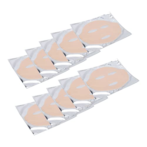 10Pcs Hydrogel Face Mask for Skin Lifting & Tightening - Moisturizing Facial Sheet Mask with Ear Hanging Design | Anti-Aging Skincare Treatment for Dry Skin, Perfect for Night Routine & Spa Days
