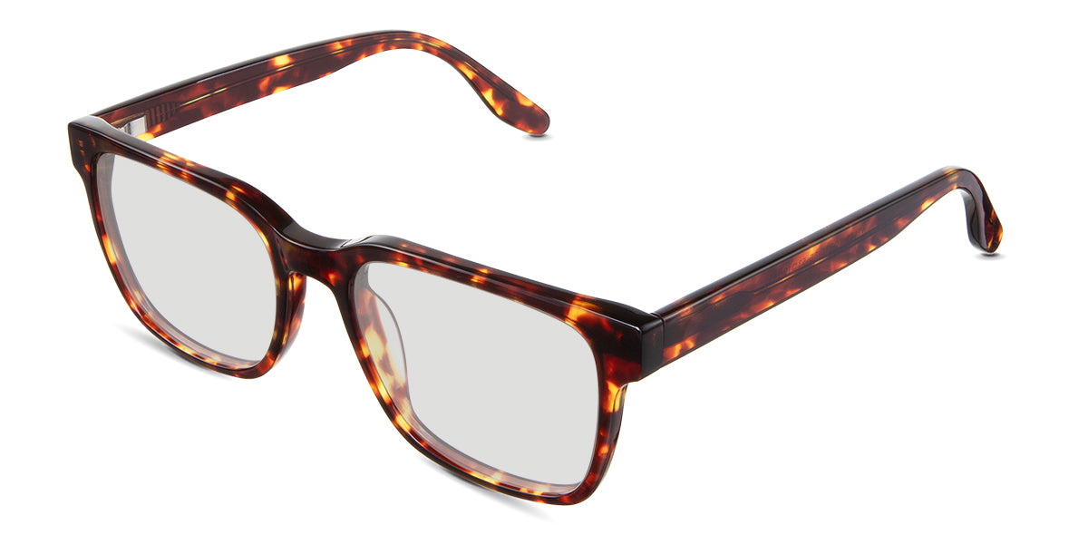 Wells Men's Prescription Tinted Glasses - UV Protection & Blue Light Blocking for Driving, Reading & Outdoor Activities