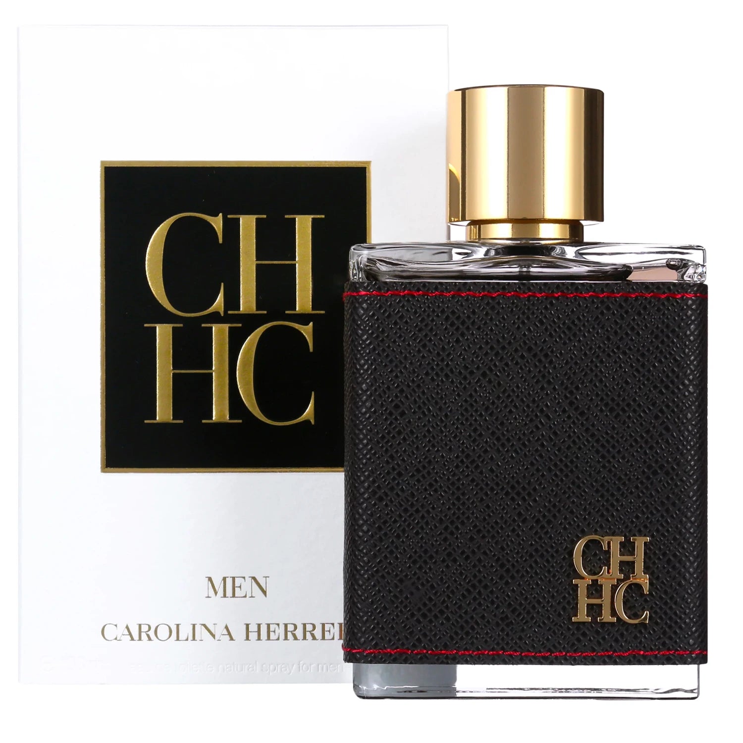 CH by Carolina Herrera 3.4 oz Eau de Toilette Spray for Men - Fresh Citrus & Woody Fragrance for Day & Night Wear, Office & Date Nights