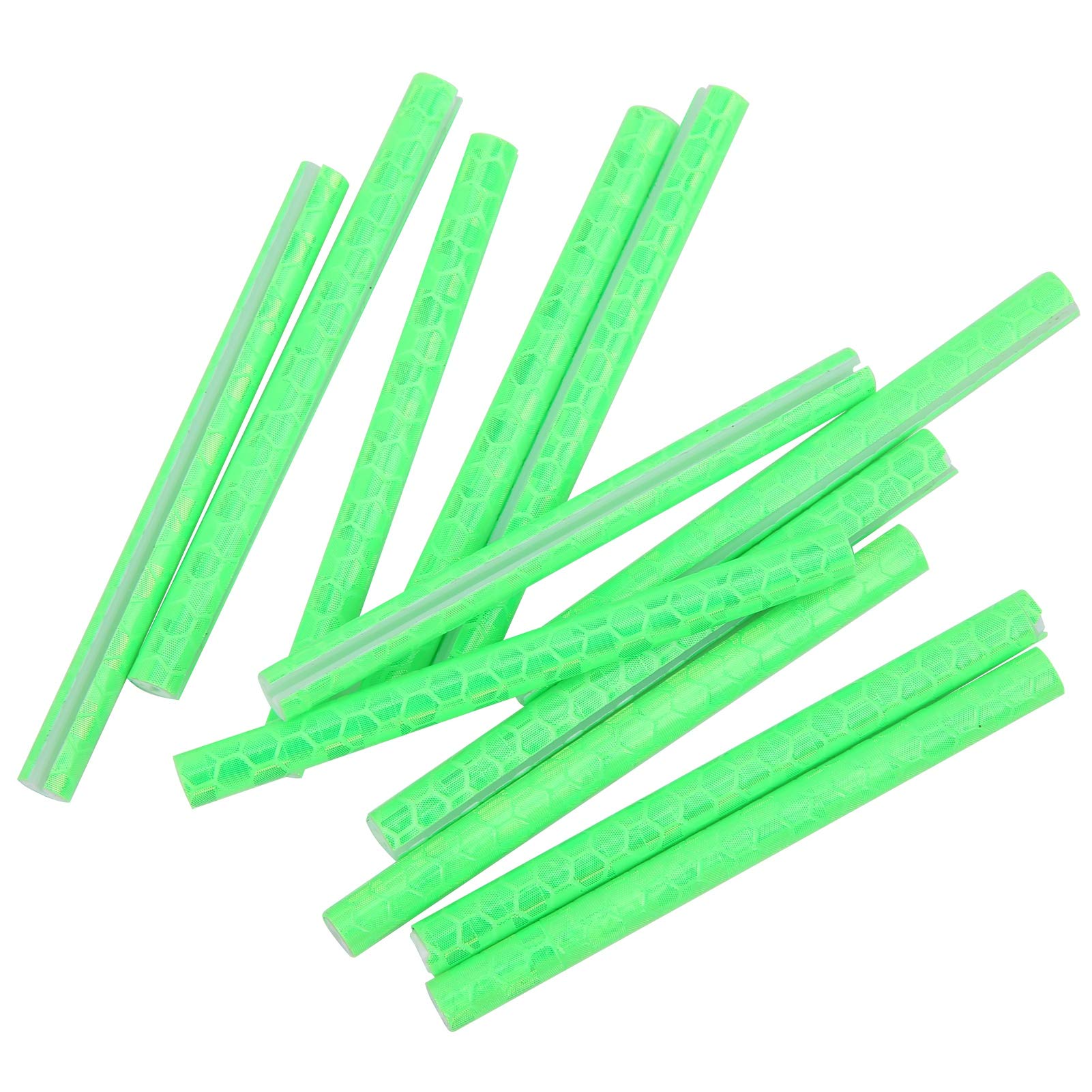 Alvinlite Bike Wheel Spoke Reflector Clips - High Visibility Reflective Safety Clips for Road & Mountain Bicycles - Perfect for Night Cycling, Commuting & Outdoor Adventures