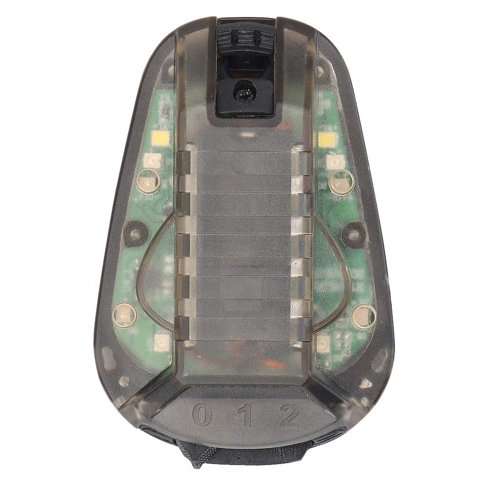 Tactical Signal Light with IR - Green LED Survival Flashlight for Camping, Hiking & Emergency Rescue - Durable Black Base Tactical Light - Perfect for Outdoor Adventures, Night Operations & Survival Kits