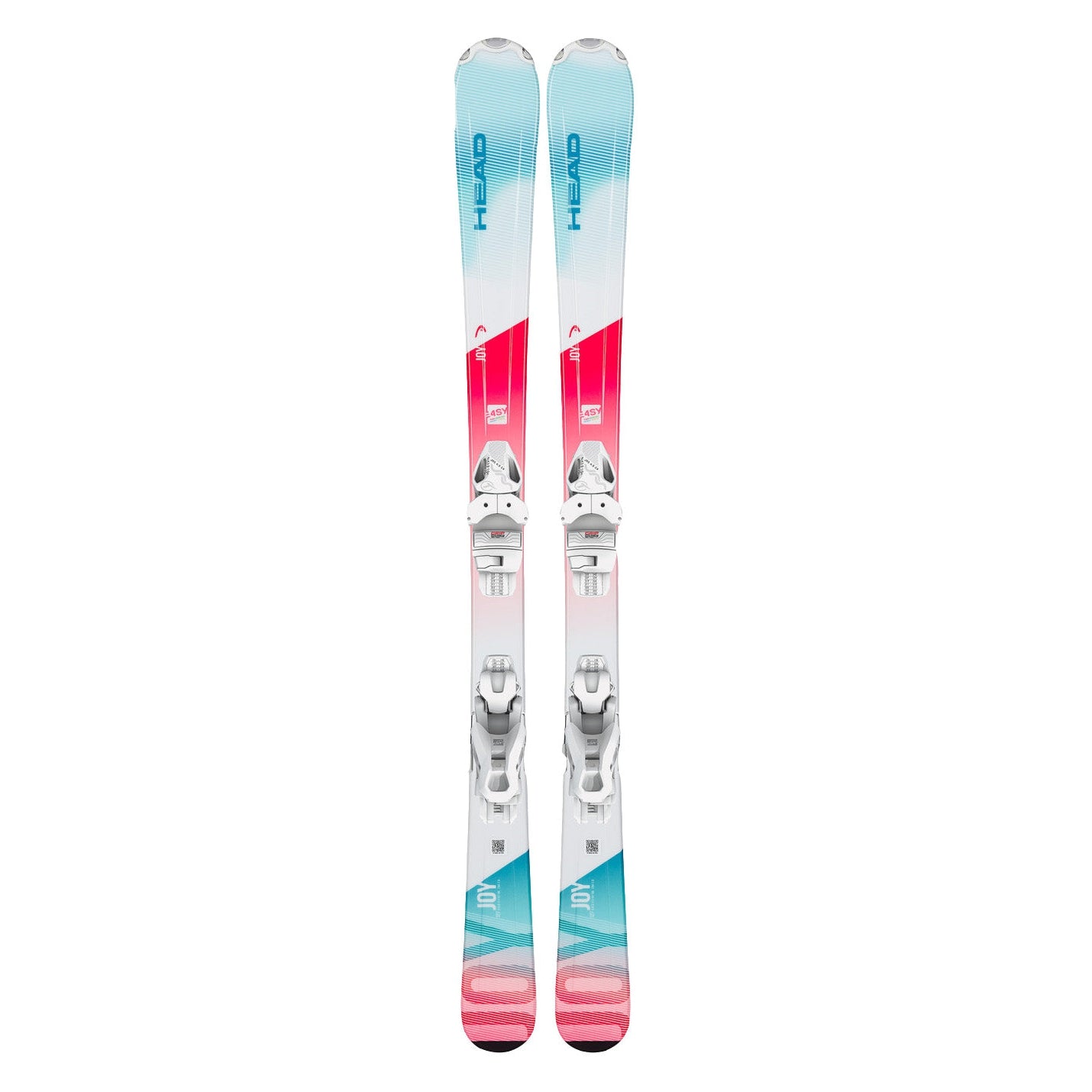 2023 Head Joy Easy Ski with JRS 7.5 GW Bindings - Perfect for Beginners & Intermediate Skiers on Groomed Trails & Powder Days