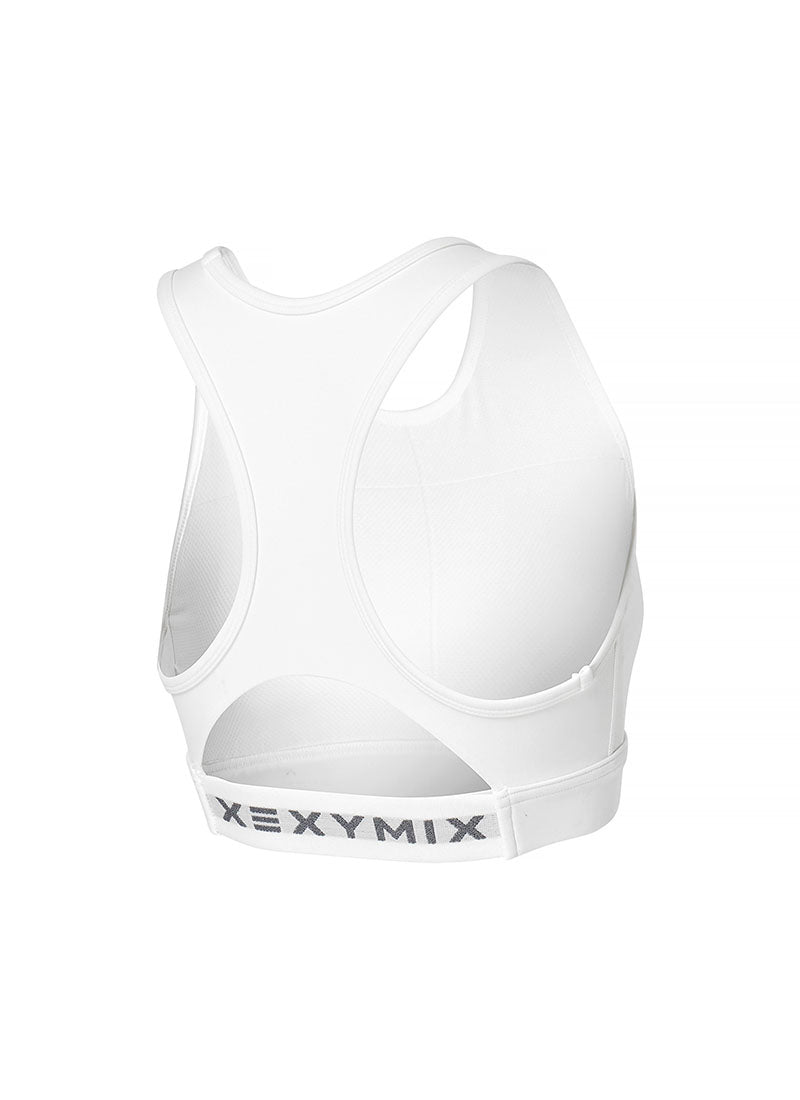 RX Black Label 360N Racerback Sports Bra Top for Women - High Support Workout, Yoga & Running Activewear