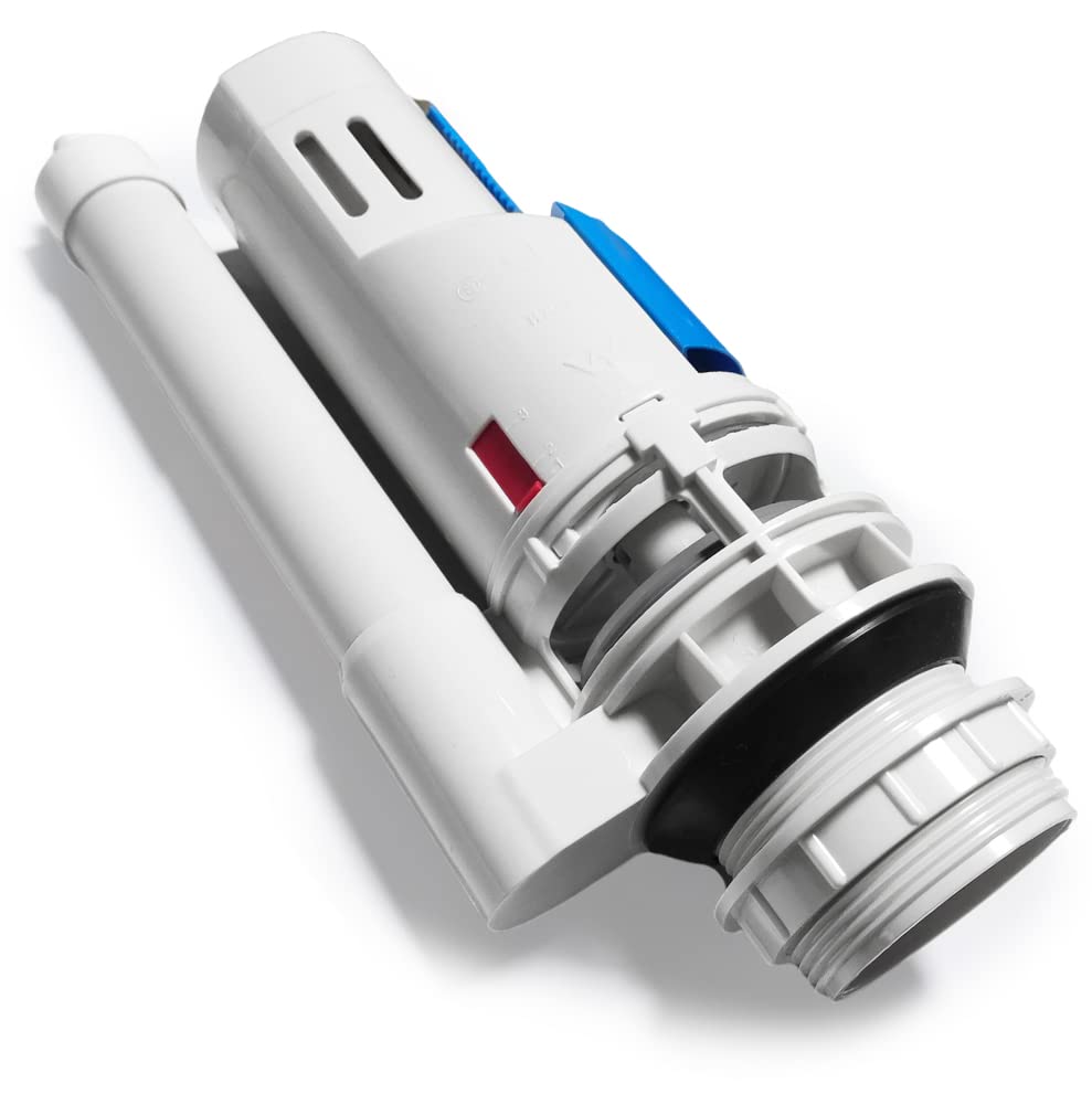 2-Inch Toilet Flush Valve Replacement Kit - Dual Flush Drain Valve Repair for 2-Piece Toilets (8