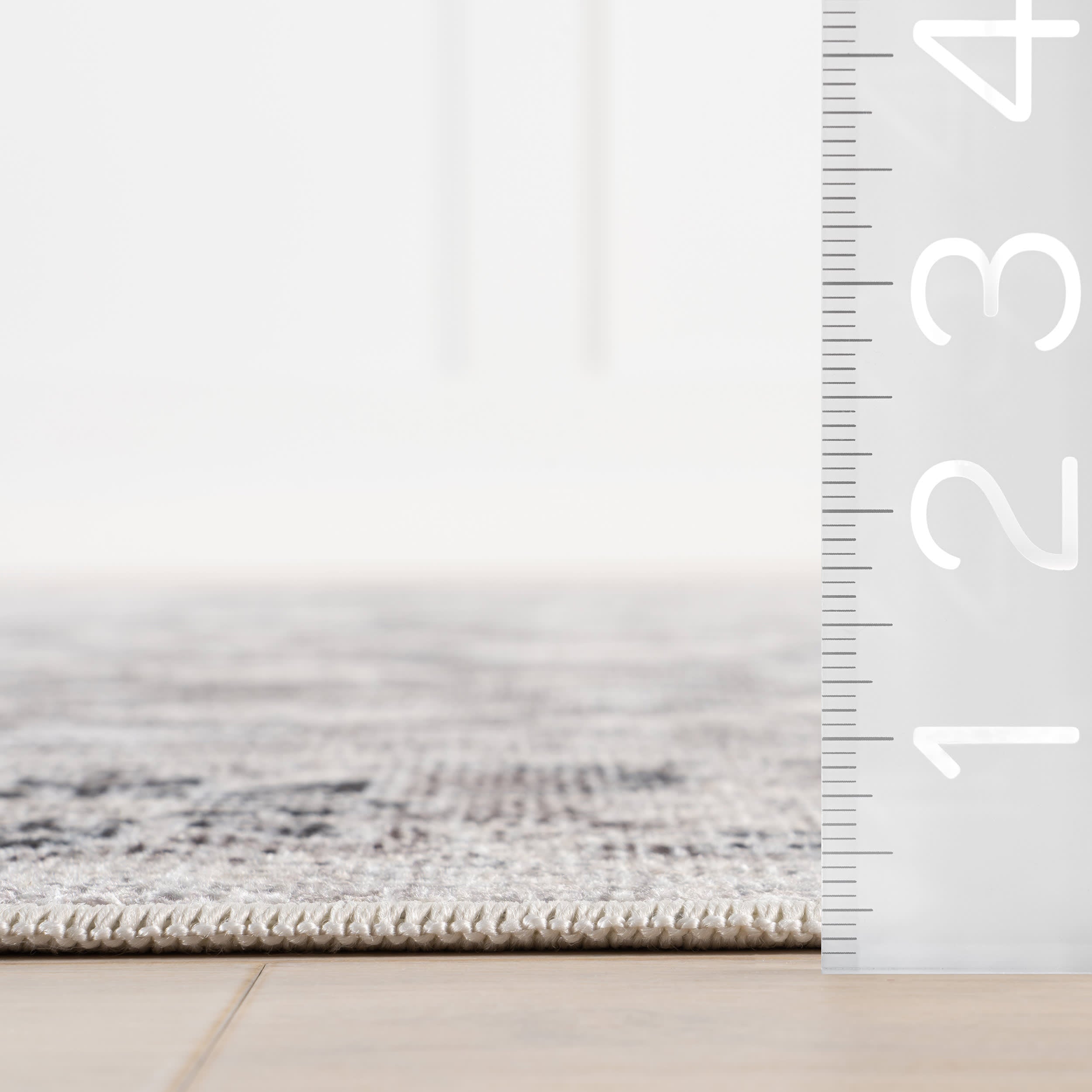 Analia Medallion Washable Rug - Brown | Machine Washable Area Rug for Living Room, Bedroom & Dining Room