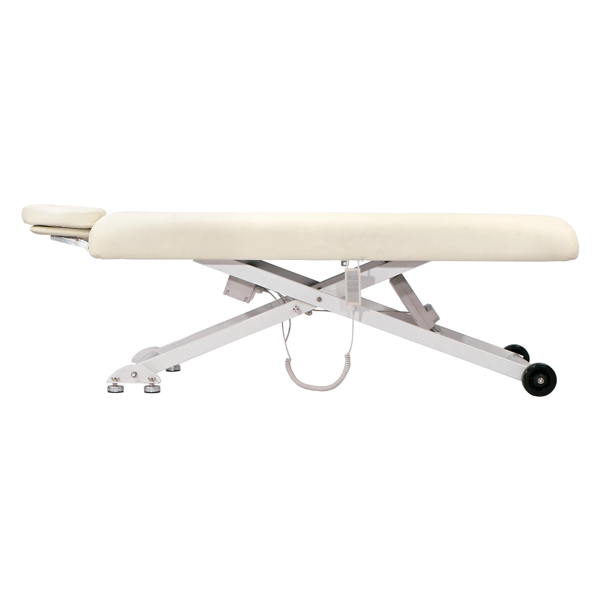 ComfortSoul Siena Electric Lift Massage Table - Professional Adjustable Reclining Spa Bed for Chiropractic, Physical Therapy & Home Relaxation