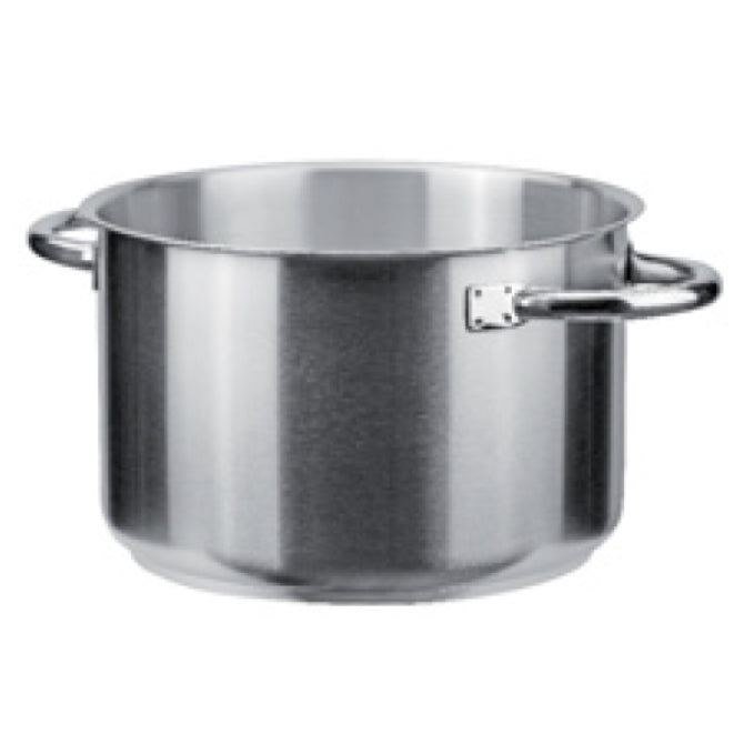 Piazza Chef Collection Stainless Steel Stock Pot - 12 Quart Heavy Duty Cooking Pot for Soups, Stews & Pasta | Commercial & Home Kitchen Use
