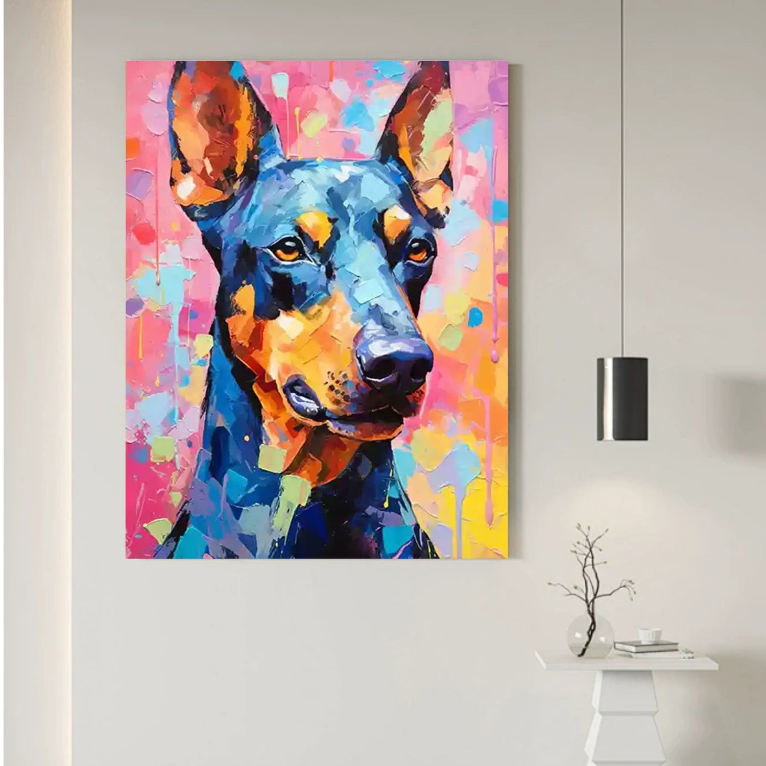 Animal Art Painting #AP149 - Handmade Wildlife Canvas Art for Home & Office Decor | Perfect for Living Room, Bedroom, or Gift