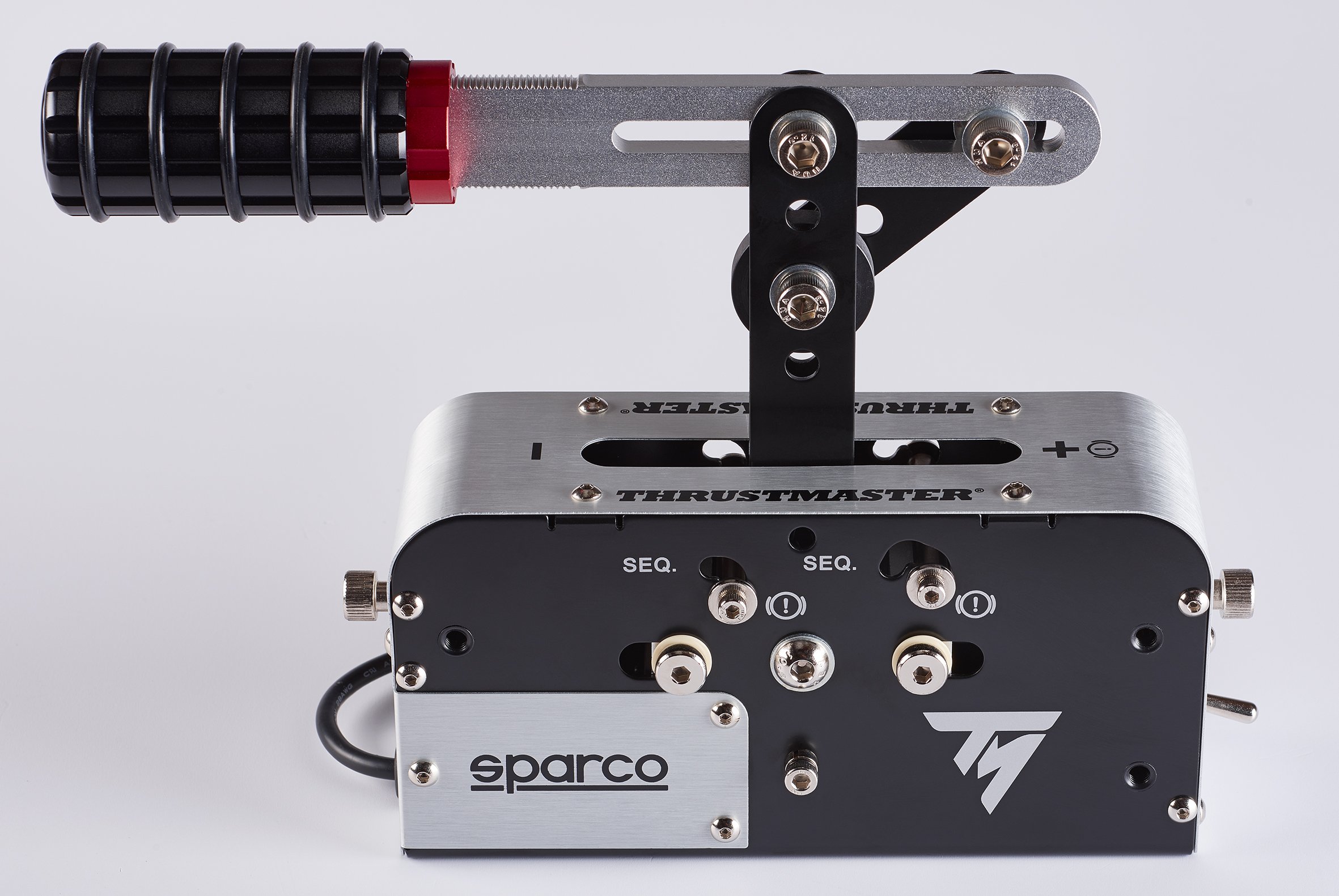 Thrustmaster TSSH Sequential Shifter & Handbrake Sparco Mod - PC Racing Simulator Gear for Drifting & Rally Games (Compatible with Logitech & Fanatec Wheels) - Perfect for Realistic Driving Experience