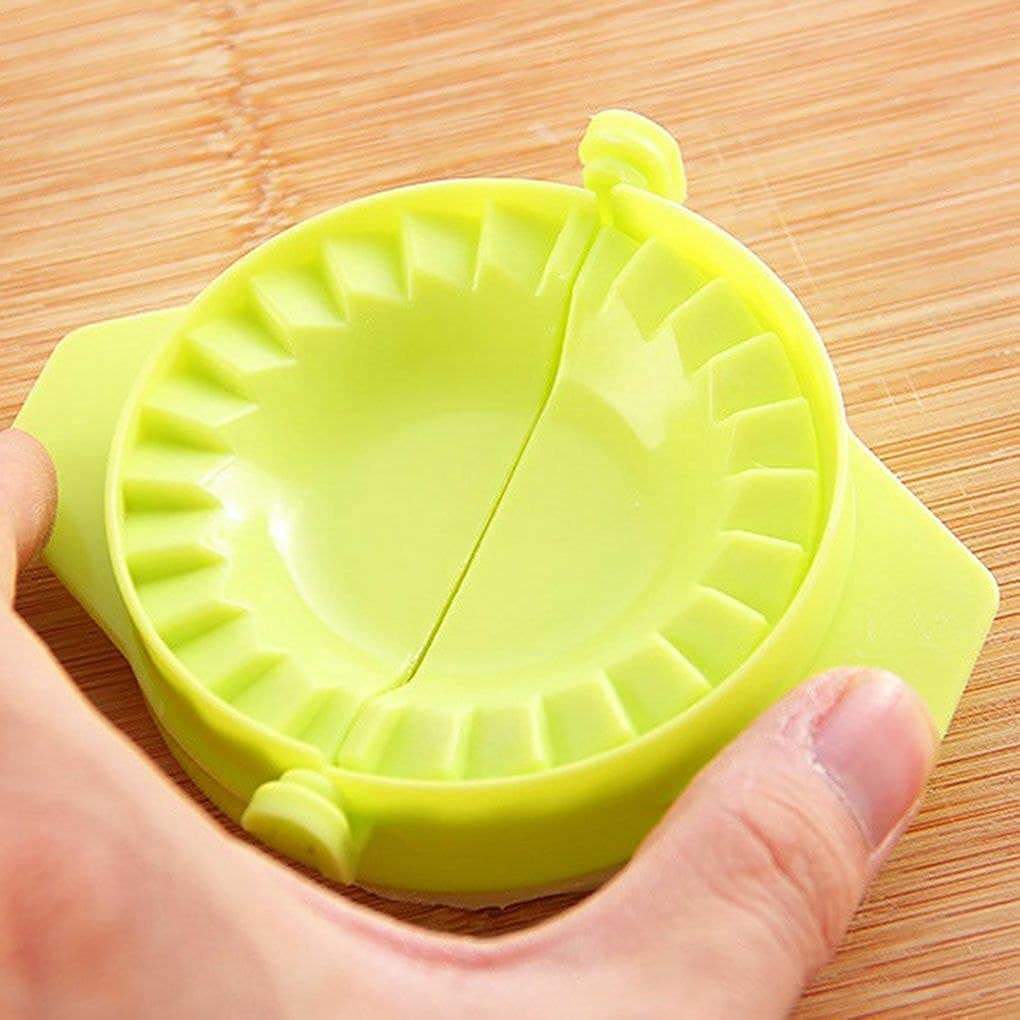 Chiller Momos Maker Kit - Set of 2 Multicolor Dumpling Molds for Gujiya, Gujia, Karanji & Momos | Perfect for Asian Cooking, Party Snacks & Homemade Dumplings