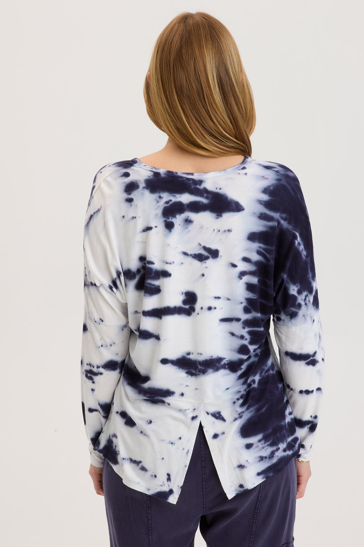 Delightful Top Marmoreal Wash Eclipse - Elegant Marble Print Women's Tops for Casual & Party Wear | Trendy Fashion Blouse for Daily Outfits & Special Occasions