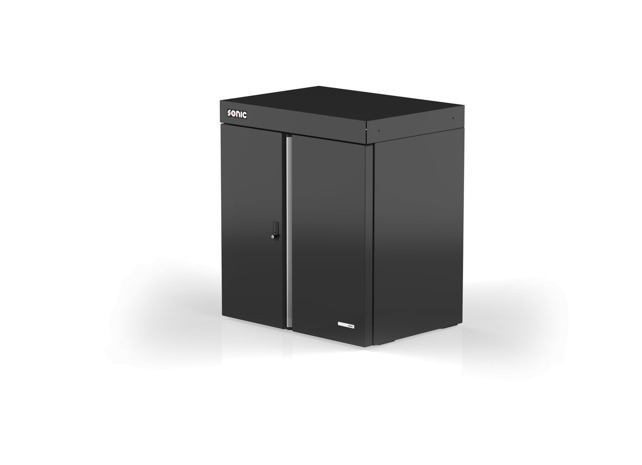 Sonic Tools MSS+ 890 Series Double Door Storage Cabinet - Heavy Duty Garage Tool Organizer for Professional Mechanics & DIY Enthusiasts