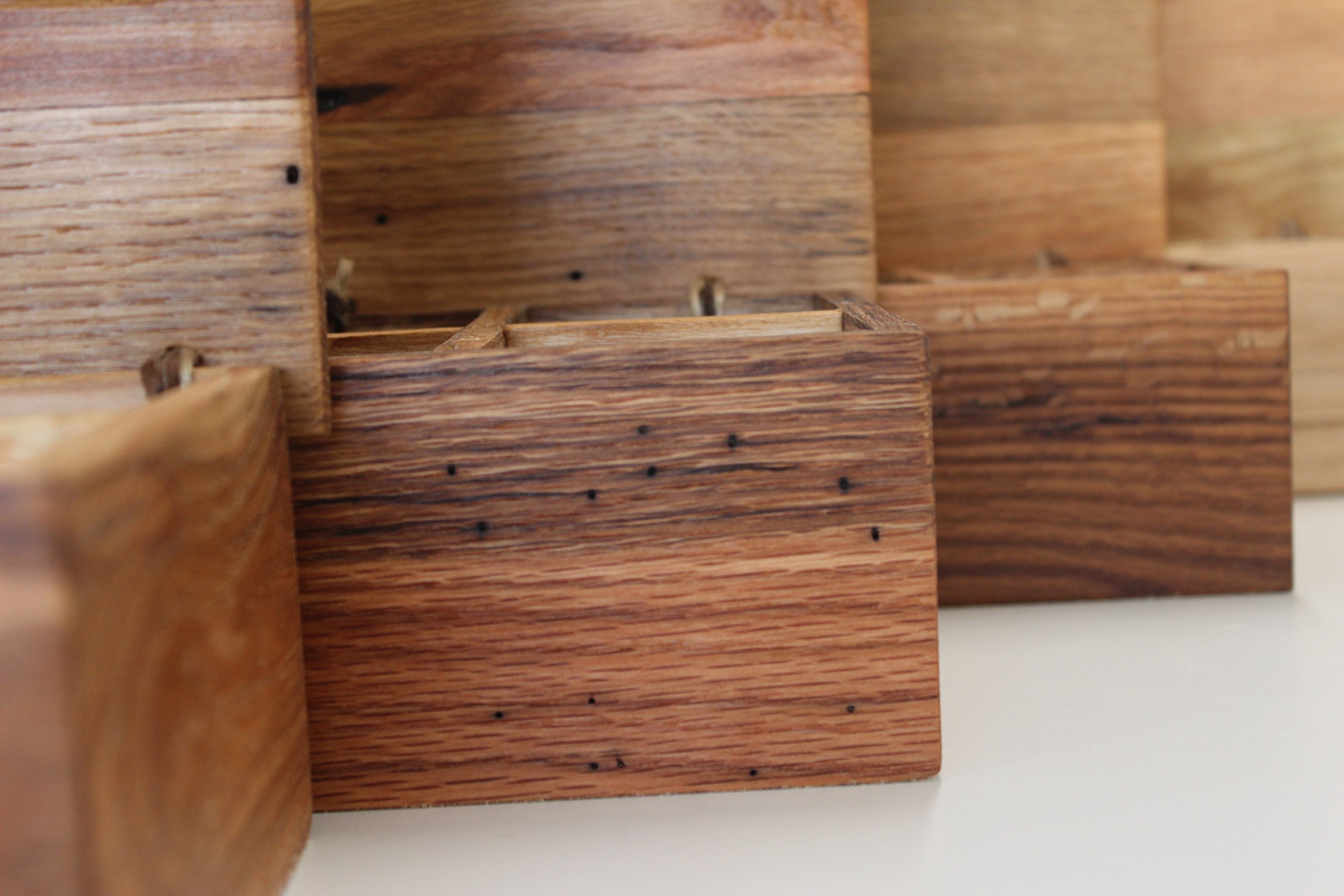 Premium Wooden Watch Box for Men - Luxury Watch Storage Organizer with Glass Top, Perfect Gift for Watch Collectors, Father's Day, Graduation | Rustic Chic Design for Dresser & Nightstand Display