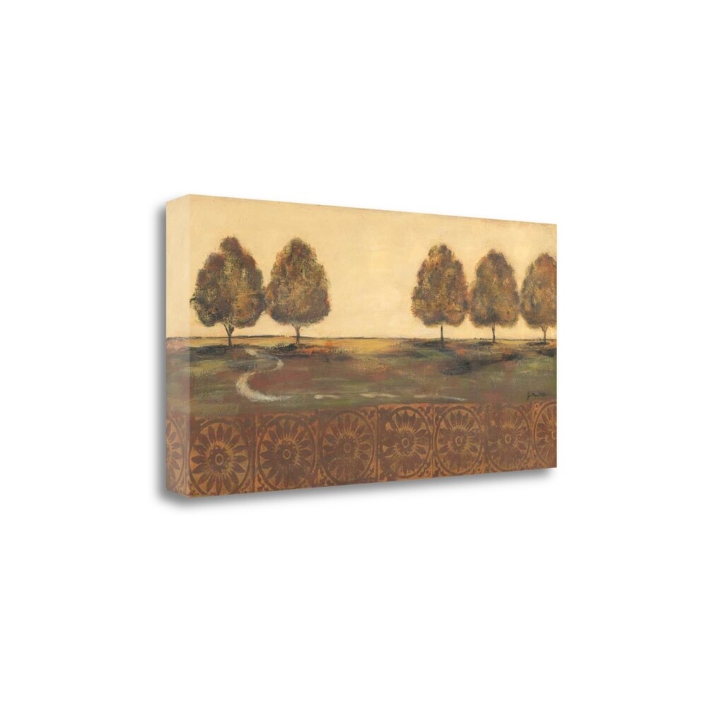 Among The Trees II By Jo Moulton - Premium Fine Art Giclee Print on Gallery Wrapped Canvas - Ready to Hang Wall Decor for Living Room, Bedroom & Office