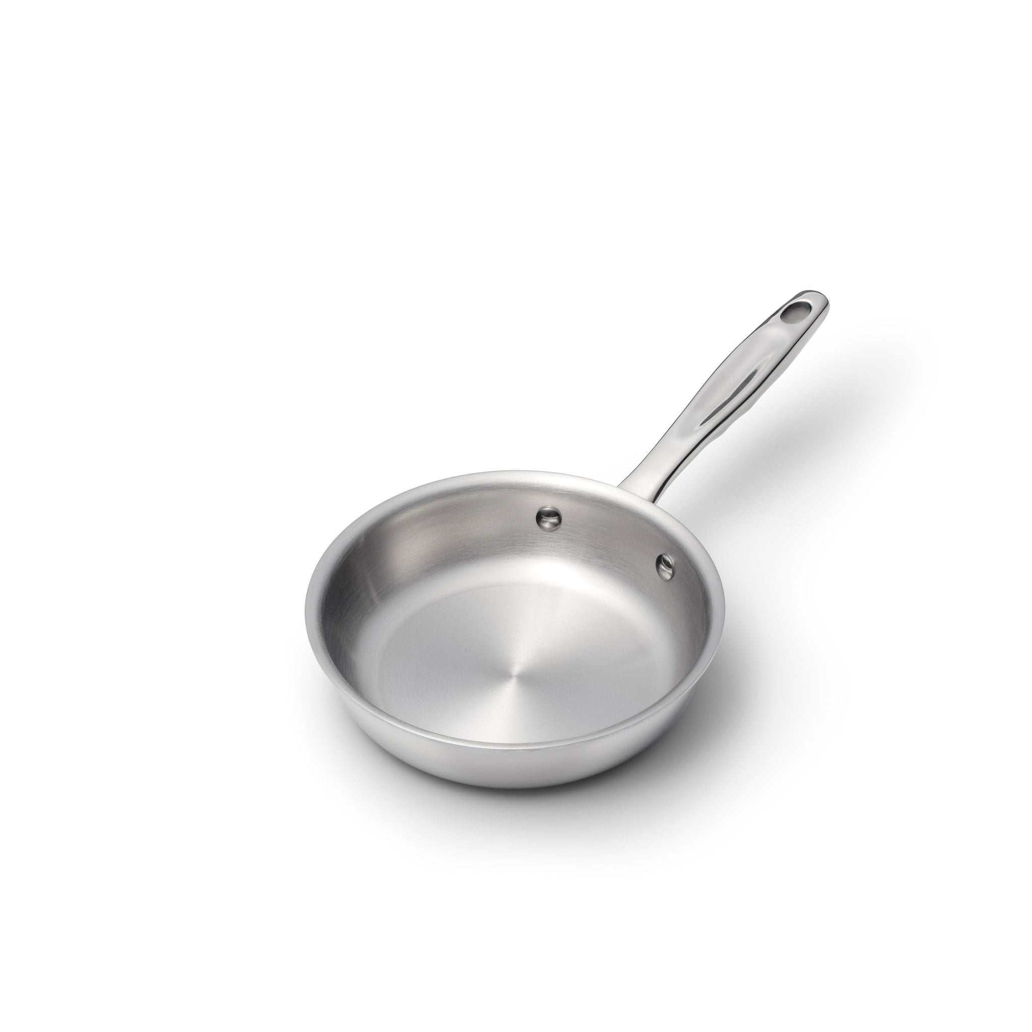 3-Piece Nonstick Fry Pan Set - Stainless Steel Cookware for Induction, Gas & Electric Stoves - Perfect for Sautéing, Frying & Cooking Eggs, Pancakes & More