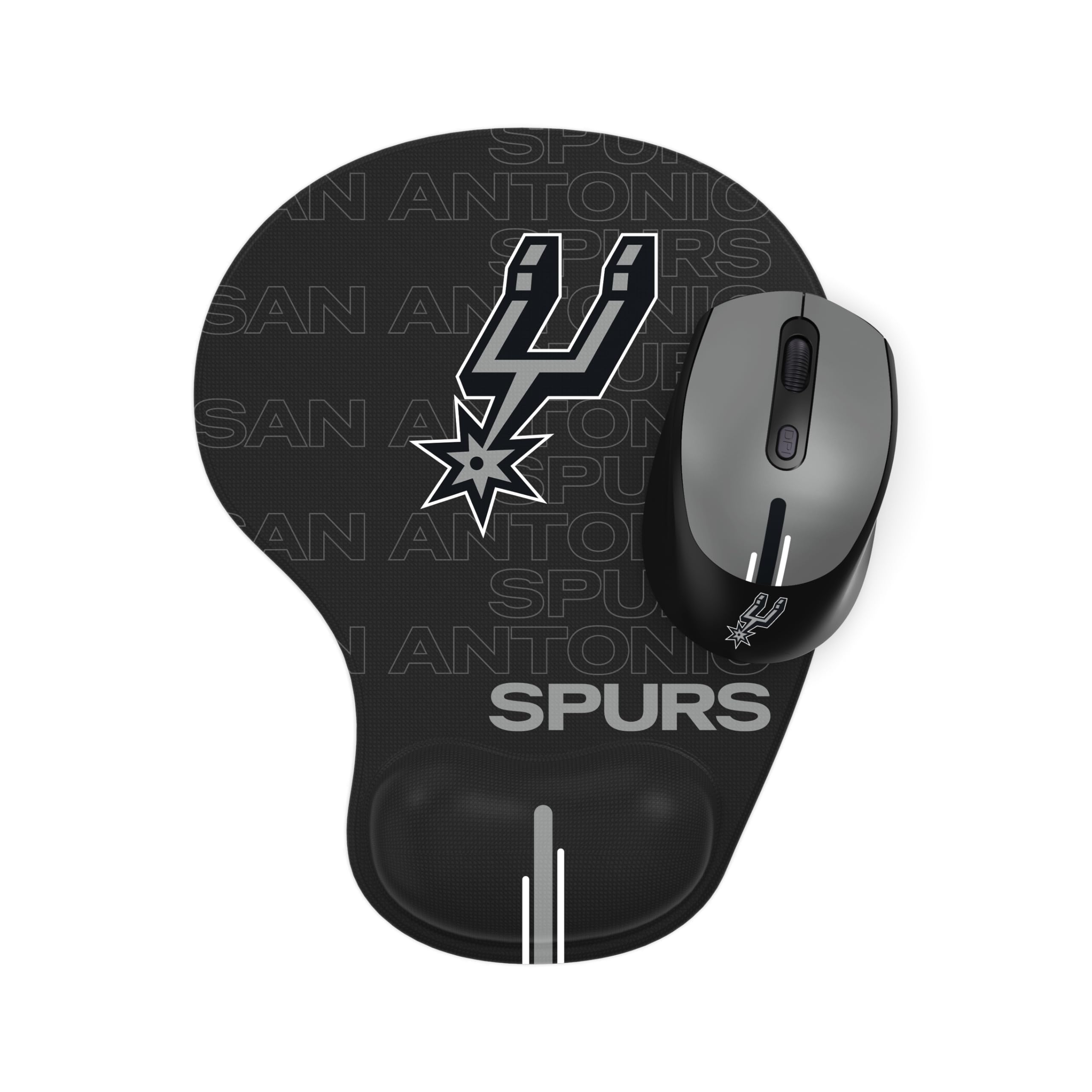 SOAR NBA Wireless Mouse with RGB Lighting & Gaming Mouse Pad - Compatible with PC, Laptop, Mac - Perfect for Gaming, Office Work, and Home Use