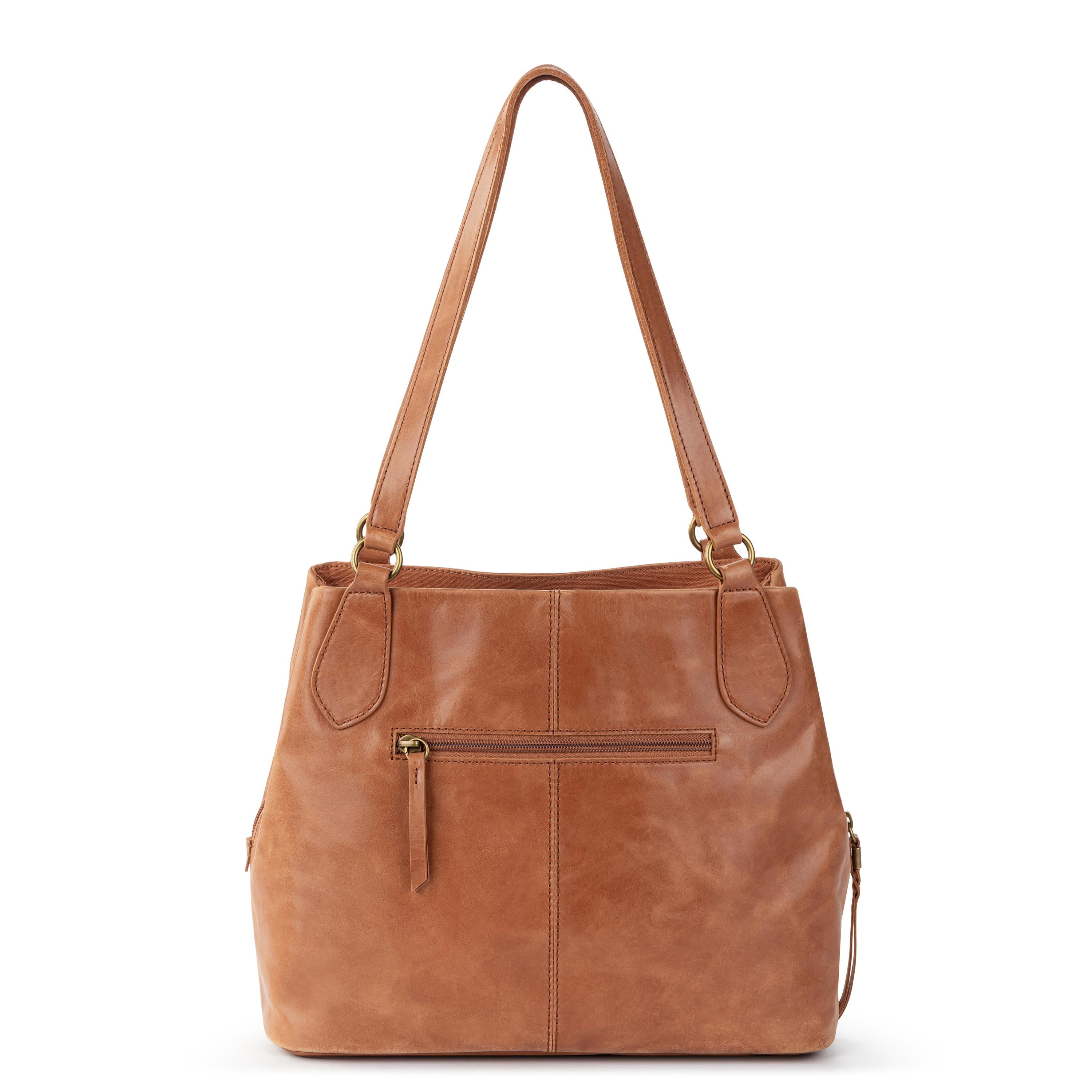 Melrose Genuine Leather Satchel Bag for Women - Stylish Crossbody Purse for Work, Travel & Everyday Use