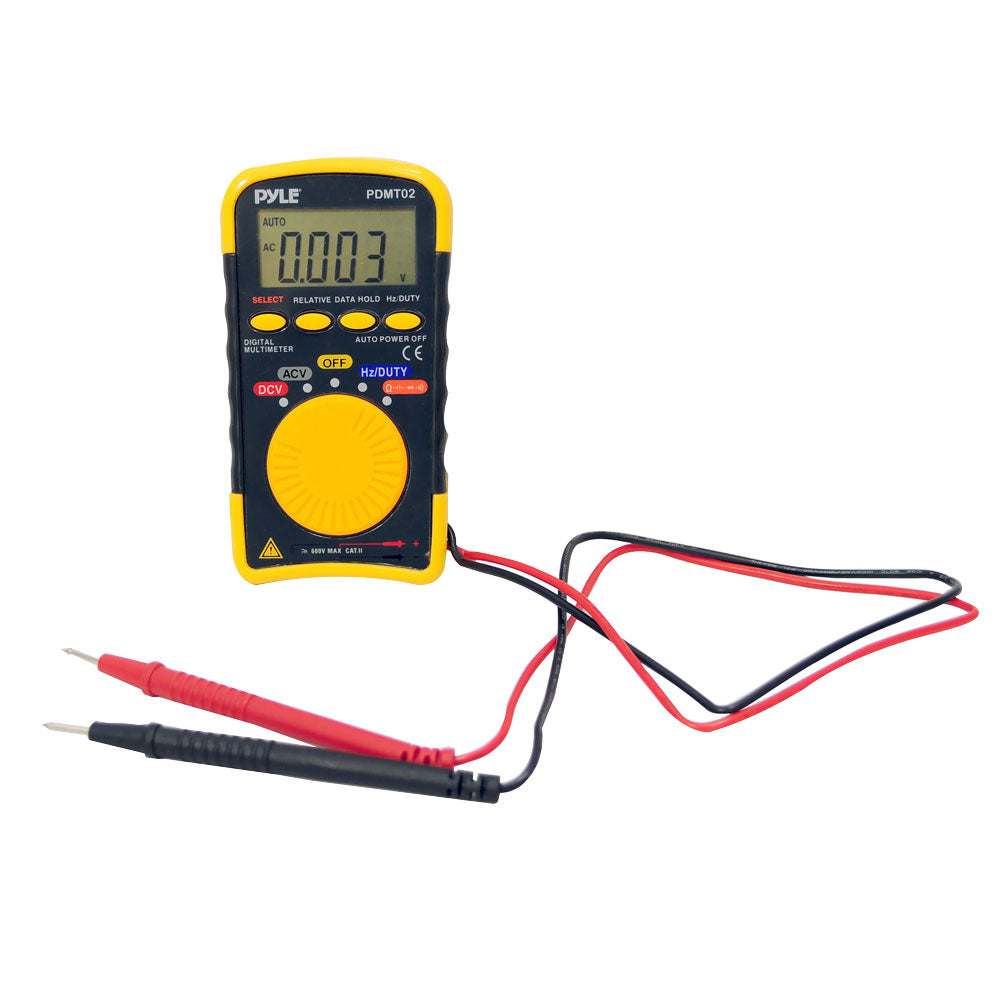 Digital Multimeter - Accurate Voltage, Current & Resistance Tester for Home, Auto & Electronics Repair | Professional Multimeter for Electricians & DIY Projects