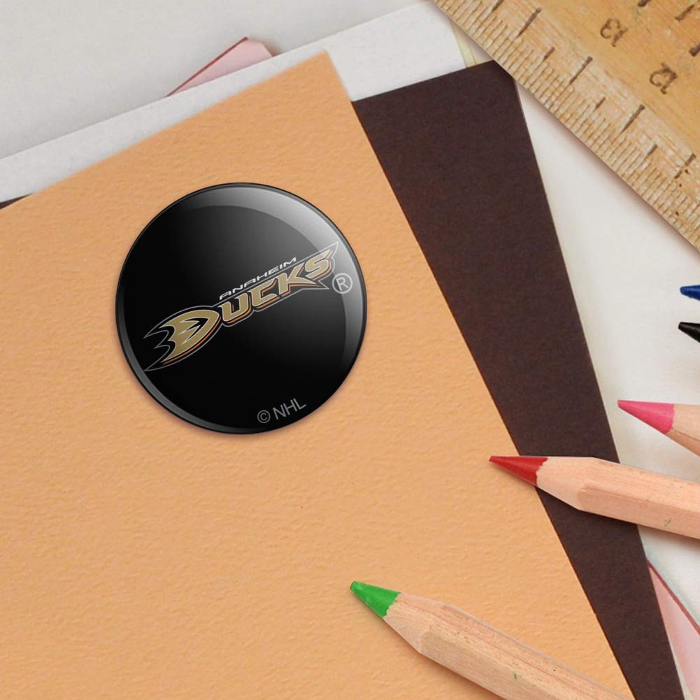 Anaheim Ducks NHL Logo Puffy Bubble Stickers - 50-Piece 3D Scrapbooking Supplies for DIY Crafts, Journals, Albums & Home Decor