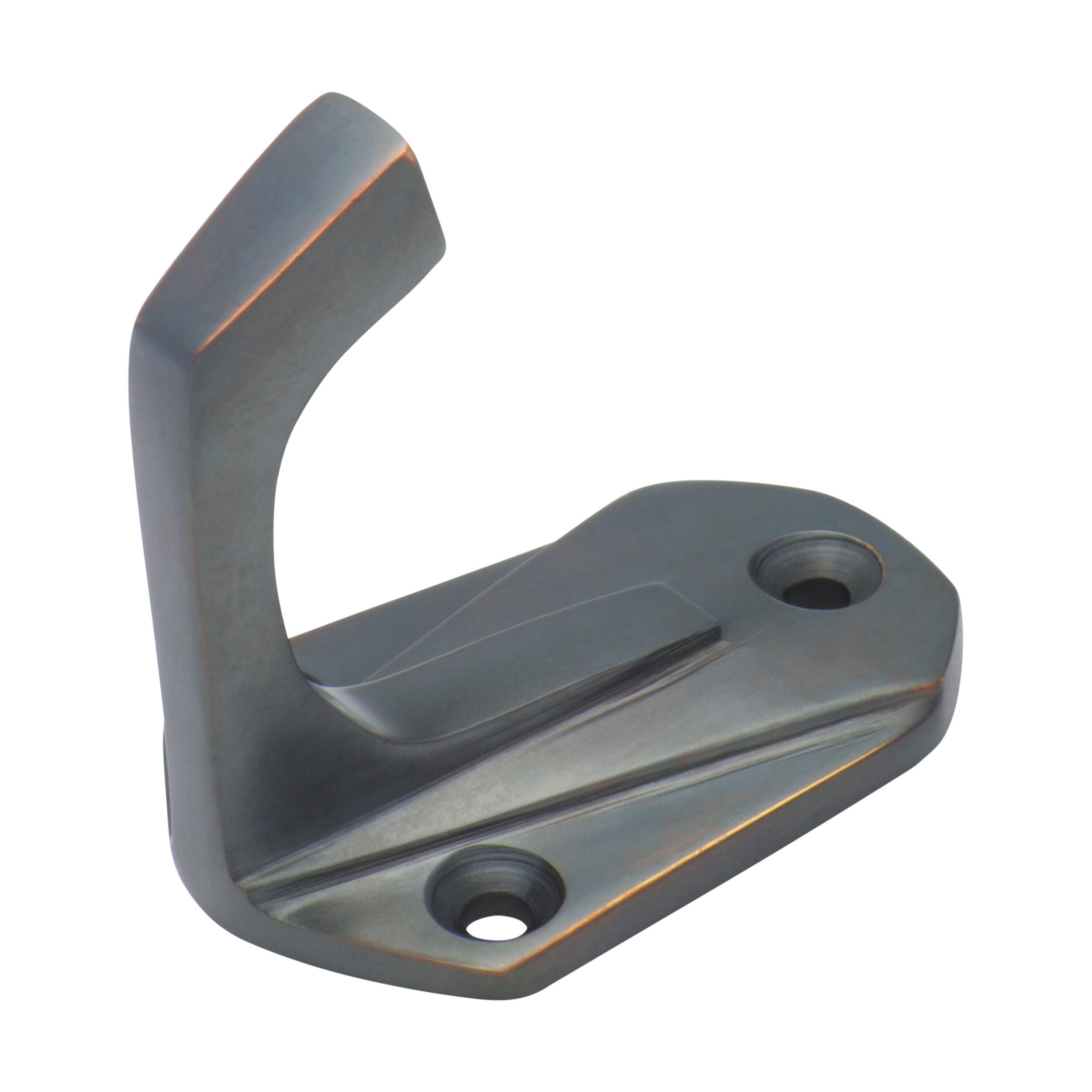 Antique Copper Robe Hook 4026 - 45mm x 45mm (HxP) - Vintage Bathroom & Bedroom Wall Hanger for Towels, Robes & Clothes - Perfect for Spa, Hotel & Home Decor