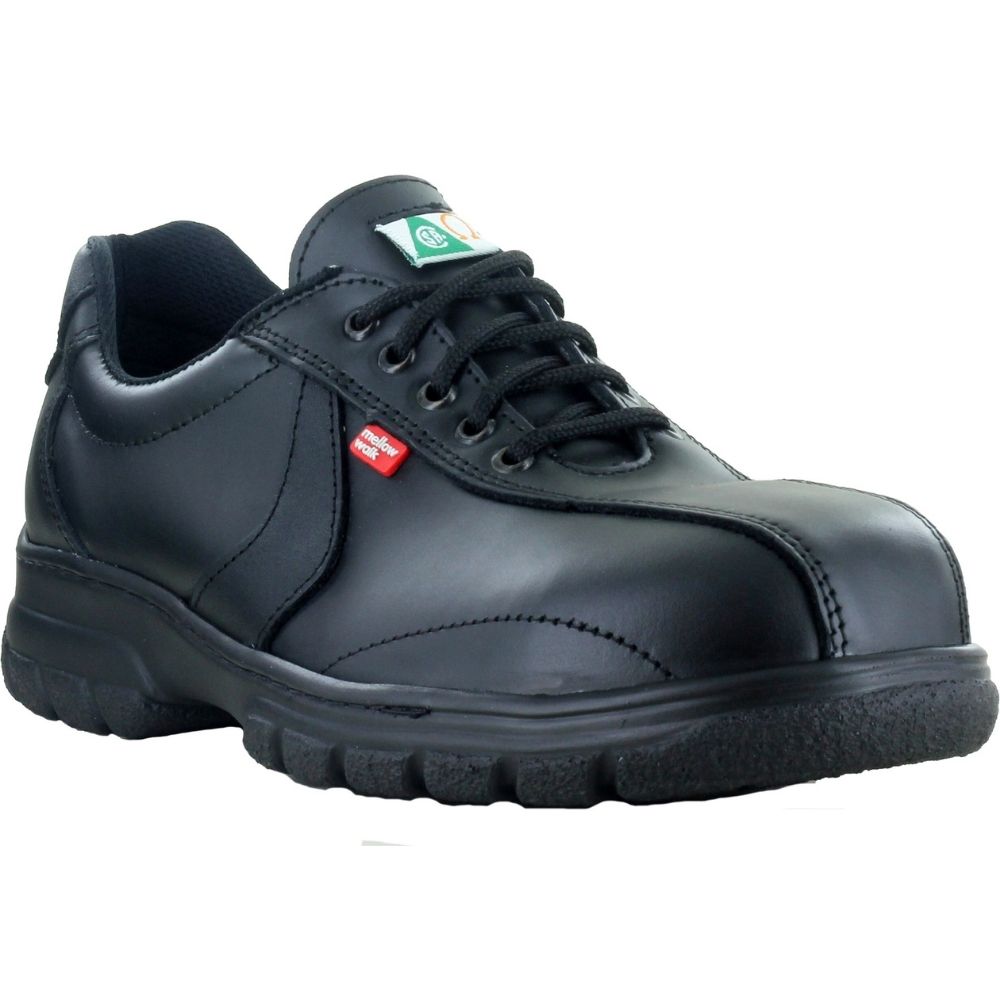 Mellow Walk Women's Maddy Steel Toe Safety Sport Shoes - Non-Slip Work Shoes for Women, Comfortable & Lightweight Safety Sneakers for Construction, Warehouse, and Outdoor Work