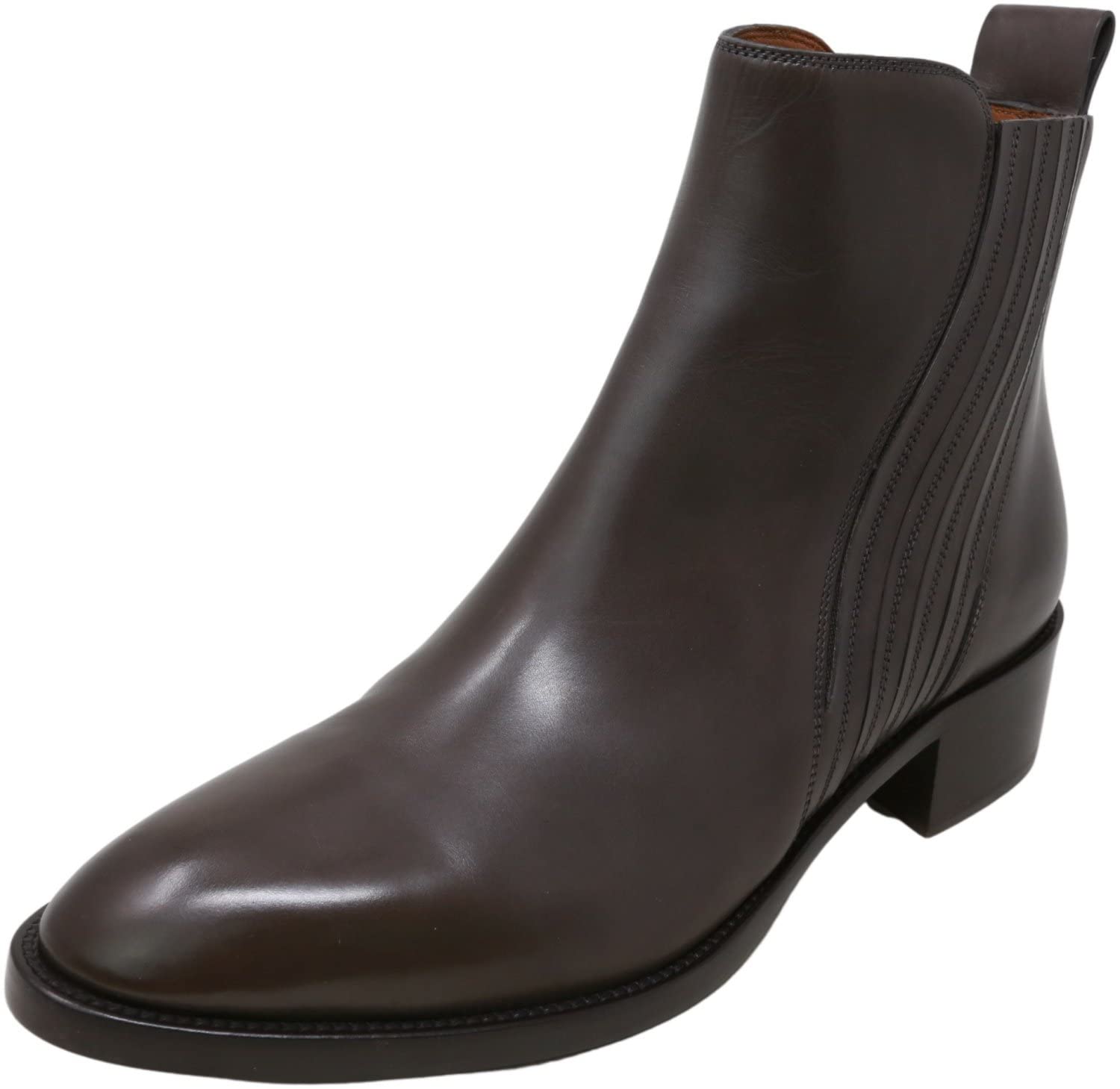 Sartore Women's Parma Regina Ankle Boots - High-Top Leather Booties for Women, Fashionable Chunky Heel Winter Boots for Casual Outfits & Office Wear