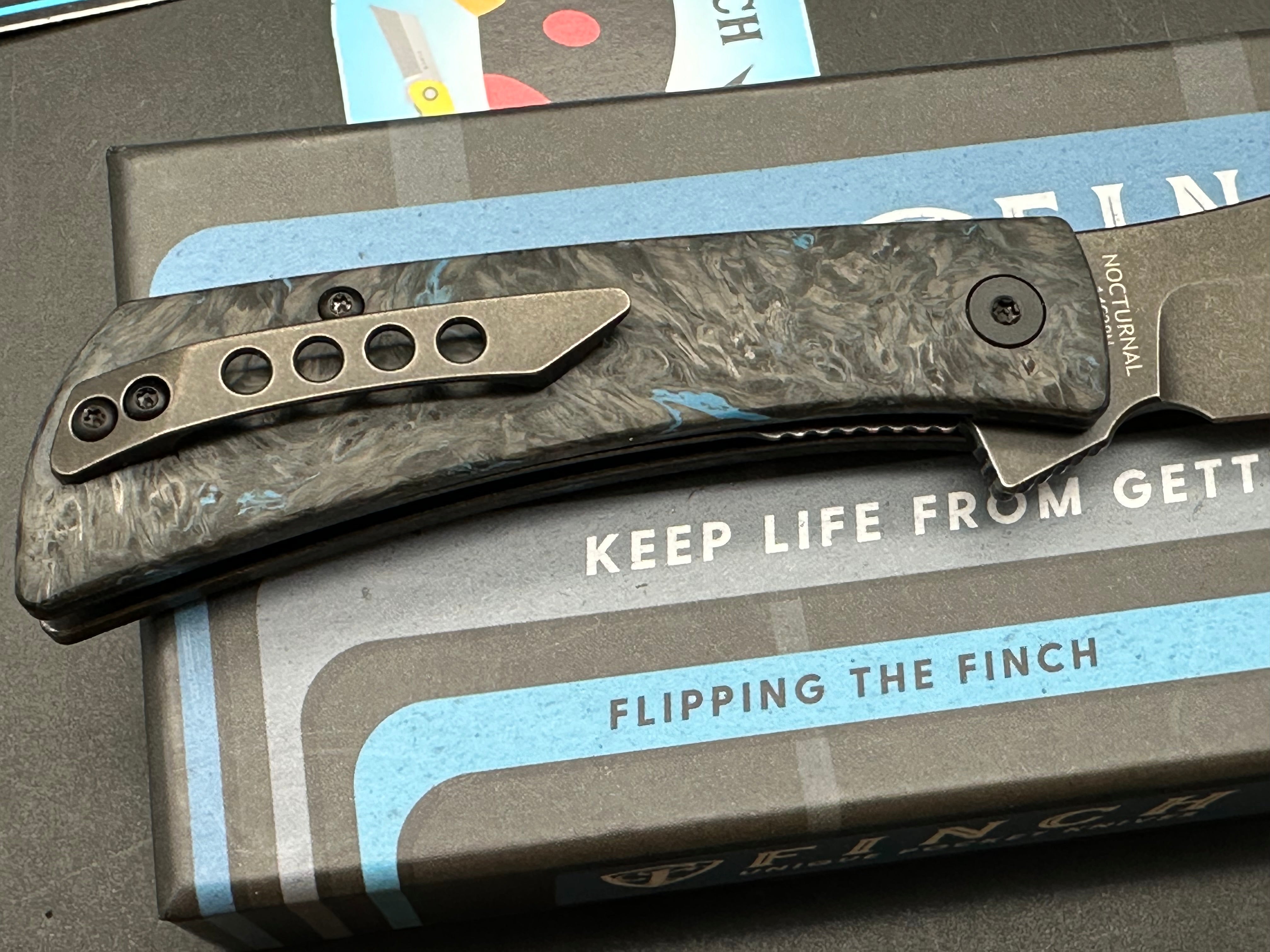 Finch Nocturnal Folding Knife - 2.9