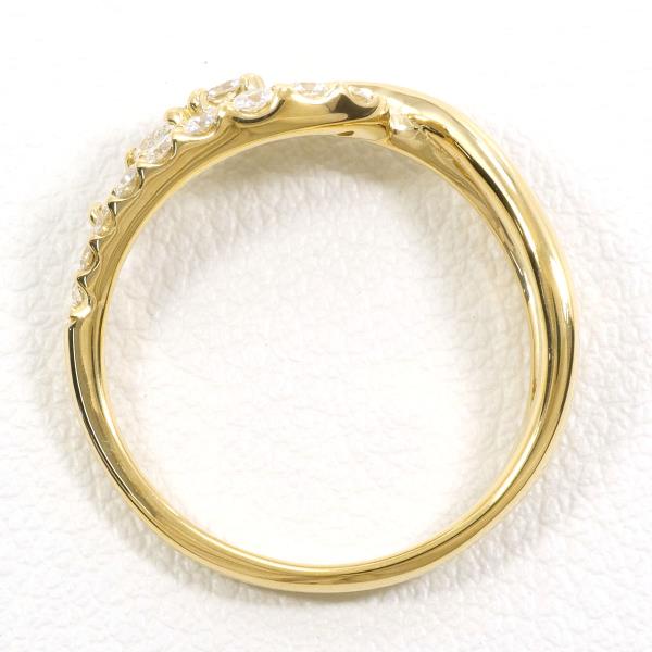 18K Yellow Gold Diamond Ring for Women - Elegant Solitaire Engagement & Wedding Band - Perfect for Proposals, Anniversaries, and Special Occasions