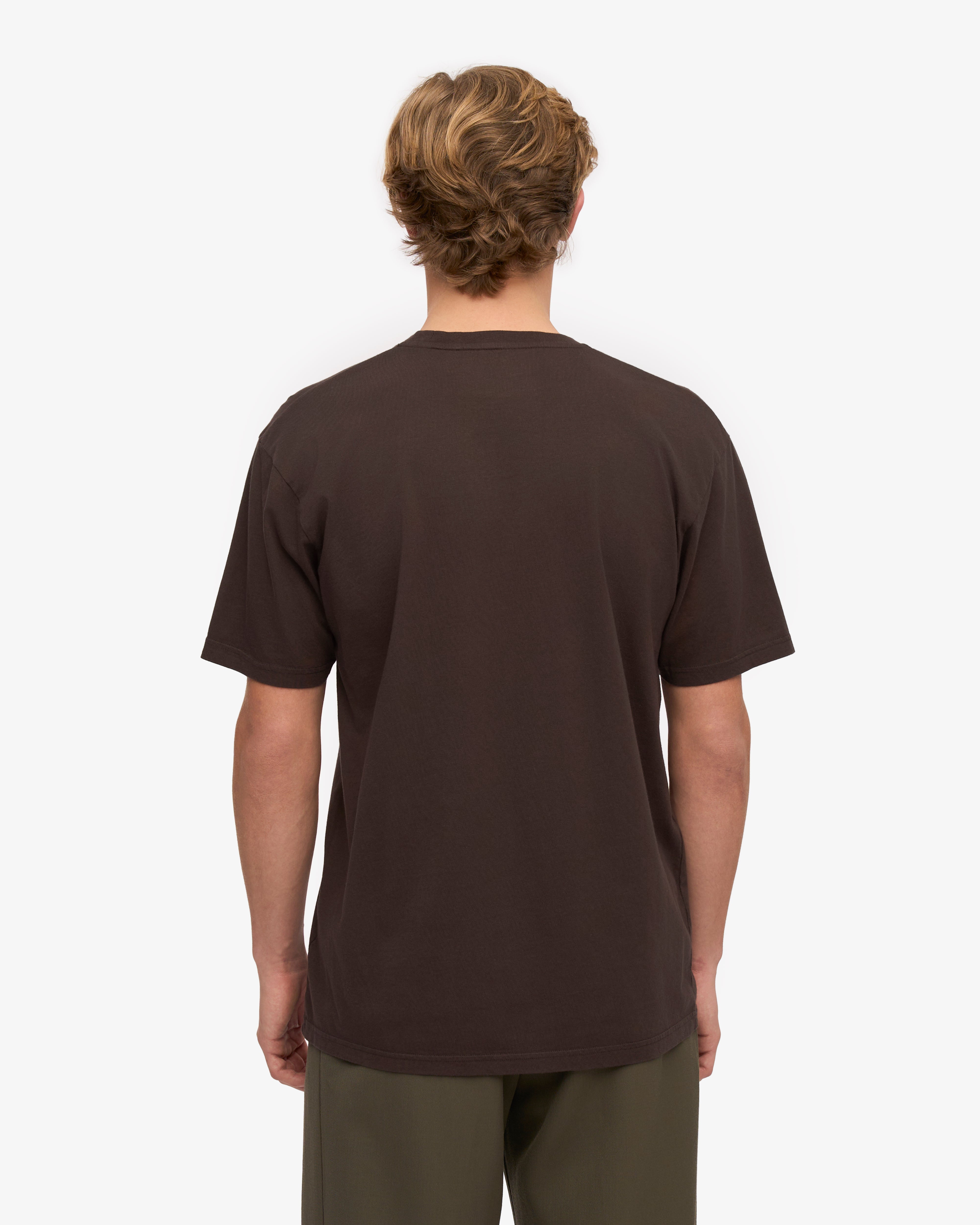 Classic Organic Cotton T-Shirt for Men & Women - Soft & Comfortable Coffee Brown Tee - Perfect for Casual Wear, Outdoors & Everyday Use