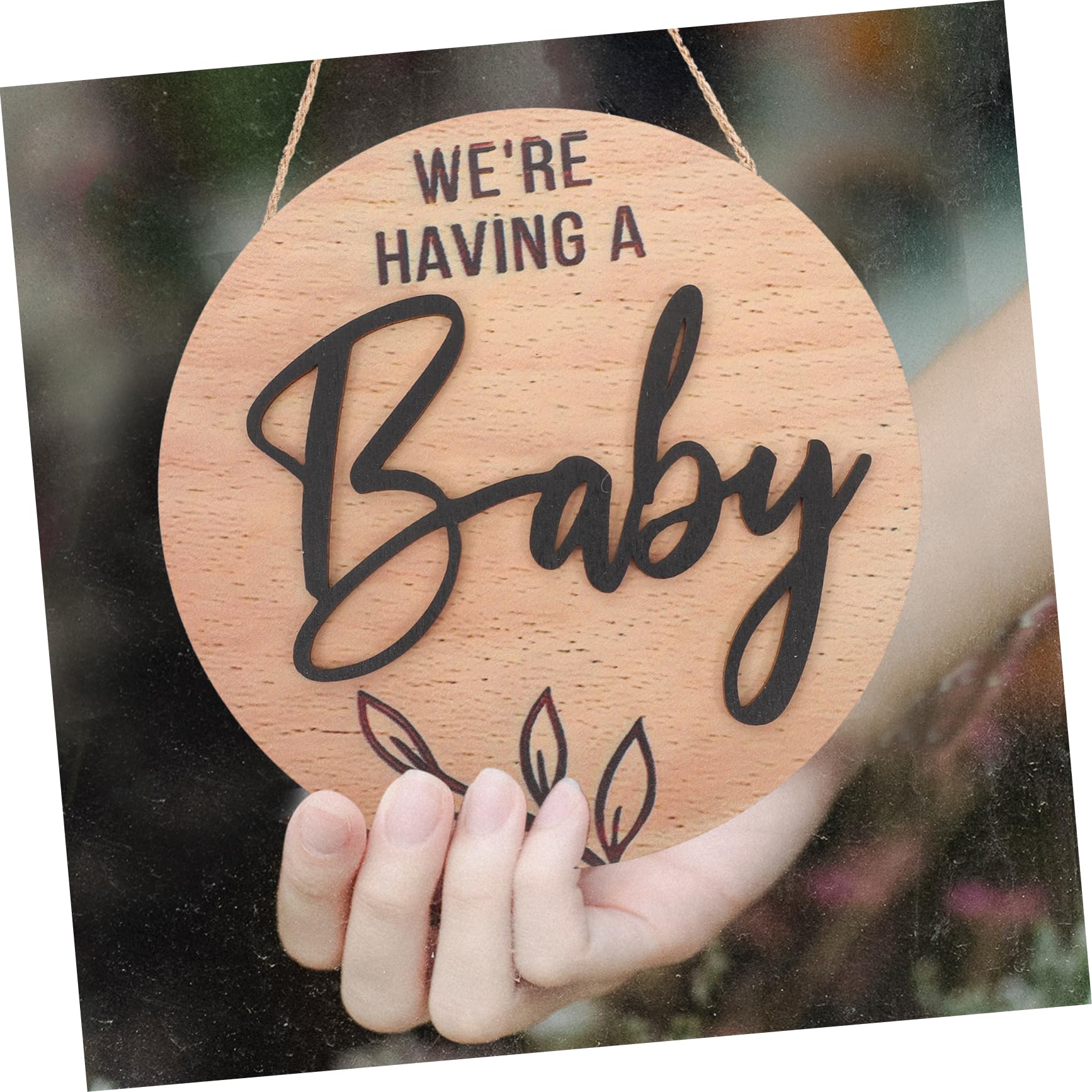 HEMOTON Baby Birth Announcement Sign - Nursery Decor for Newborns | Baby Shower Gift