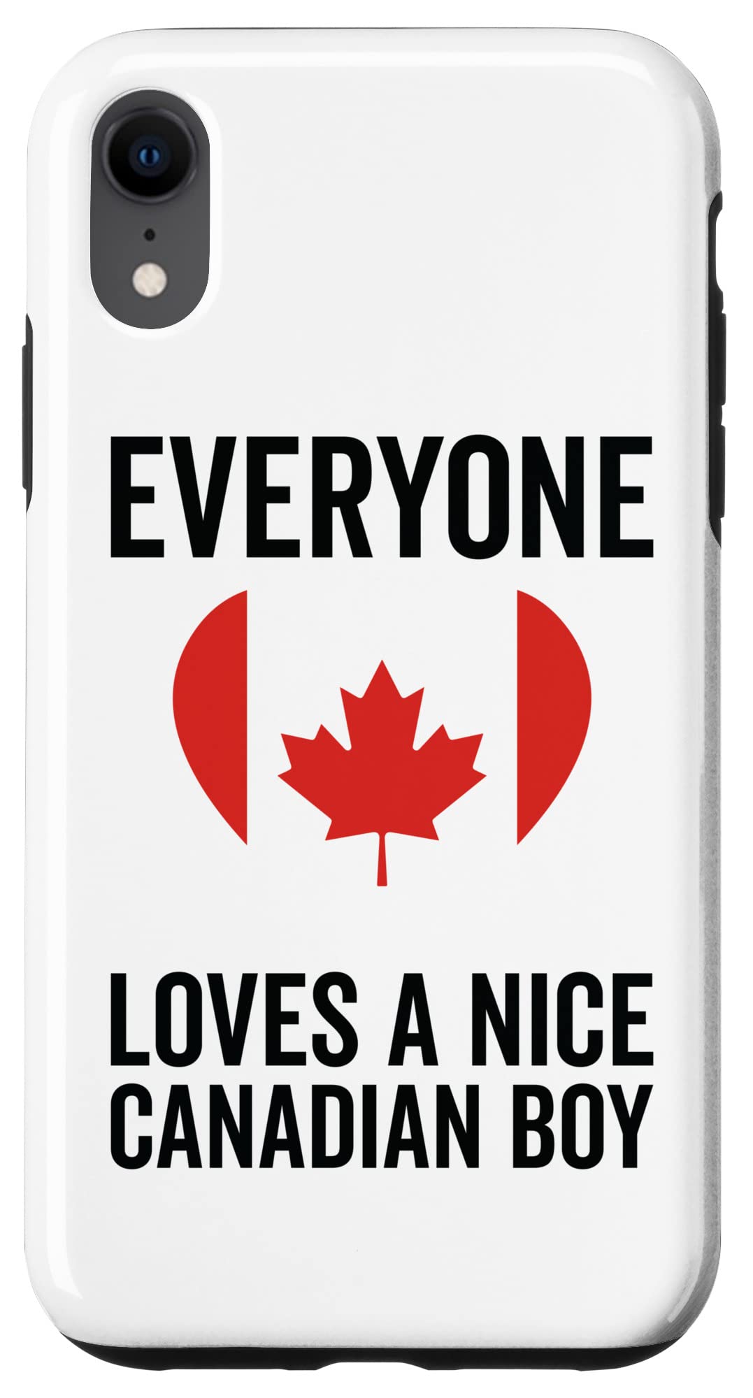iPhone XR Canada Flag Case - Durable Protective Phone Cover with Canadian Design | Perfect for Travel, Gifts & Showing Patriotism
