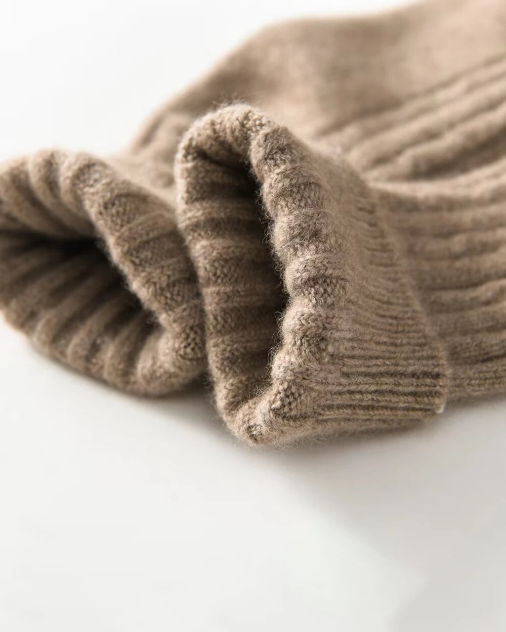 Luxury Knit Cashmere Crew Socks for Women & Men - Ultra Soft Winter Warm Socks - Perfect for Home, Office & Outdoor Activities