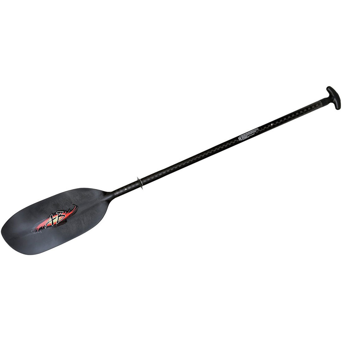 Aqua Bound Shred Apart Carbon 4-Piece Packraft Paddle - Lightweight & Durable Kayak Paddle for Travel & Backpacking Adventures