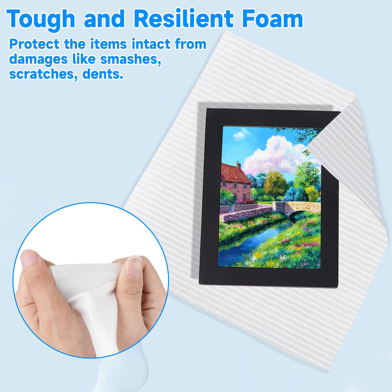 AOBOPLE 100 Pack Foam Sheets - 14