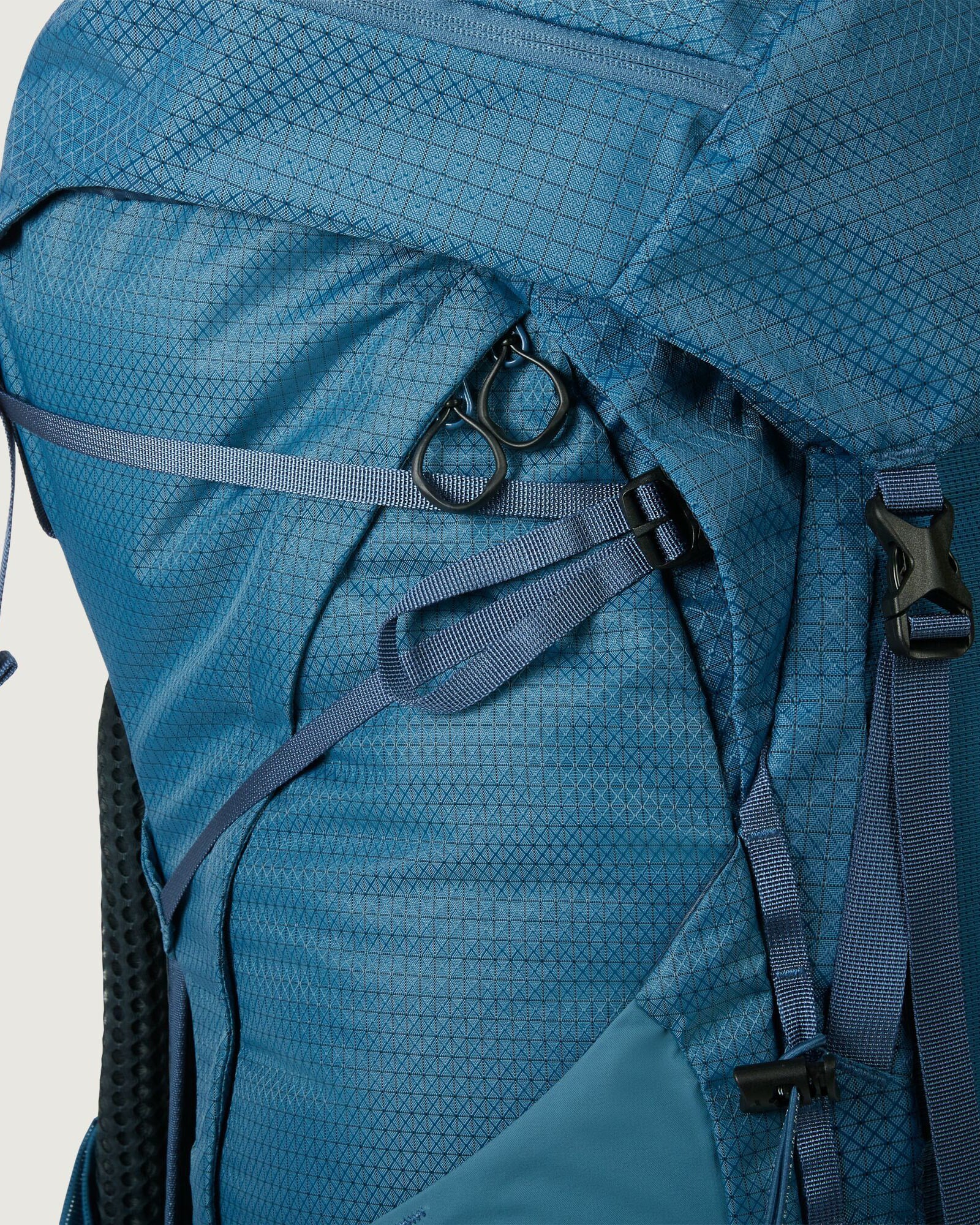 Valorous Pack 58L Waterproof Hiking Backpack - Steel Blue Outdoor Gear for Camping, Travel & Trekking
