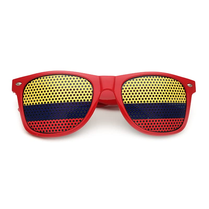 Colombia Flag Glasses
