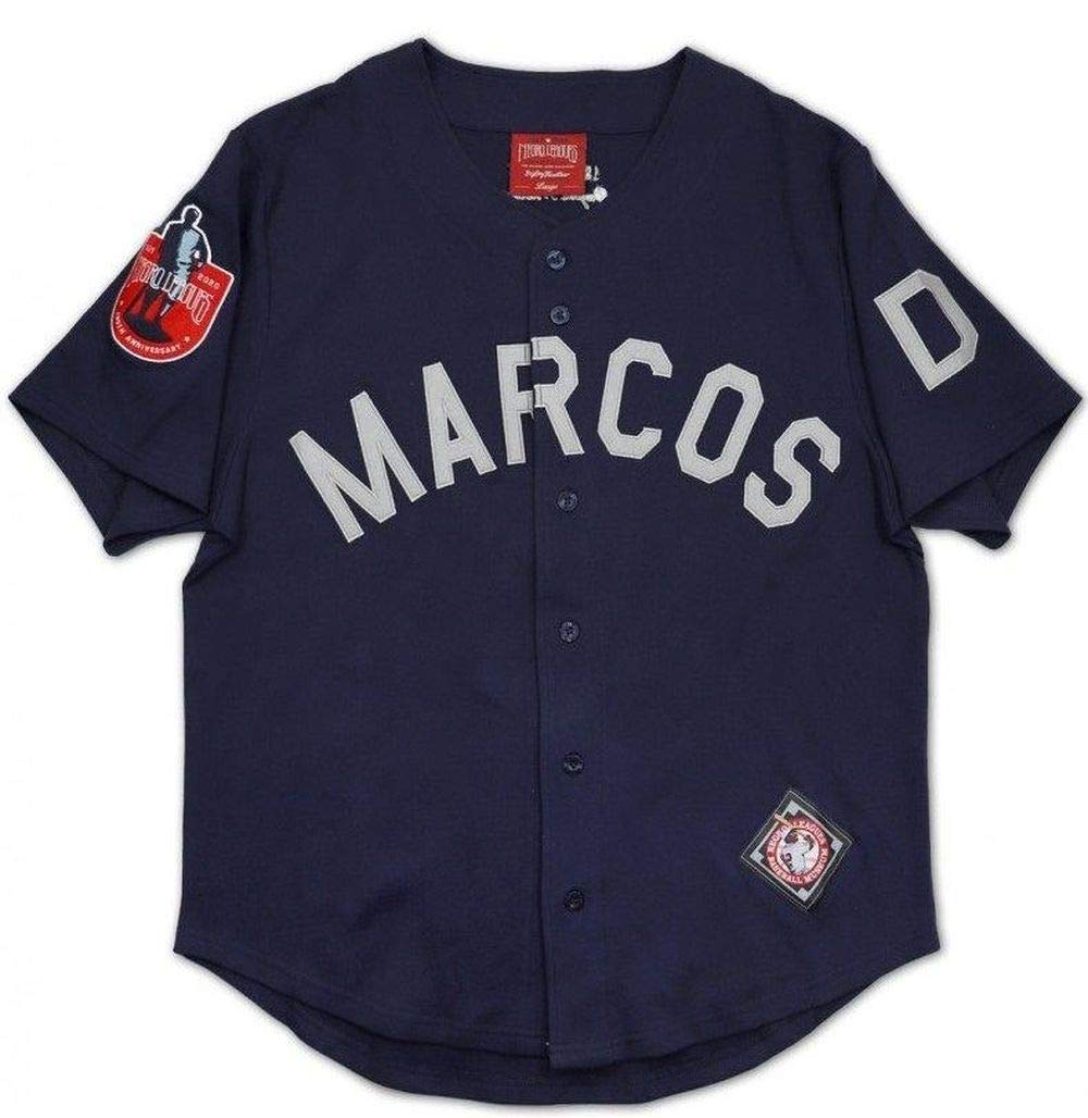 Big Boy Headgear NLBM Negro Leagues Centennial Heritage Jersey Dayton Marcos - Vintage Baseball Jersey for Sports Fans & Collectors - Perfect for Game Day, Costume Parties & Sports Memorabilia Displays